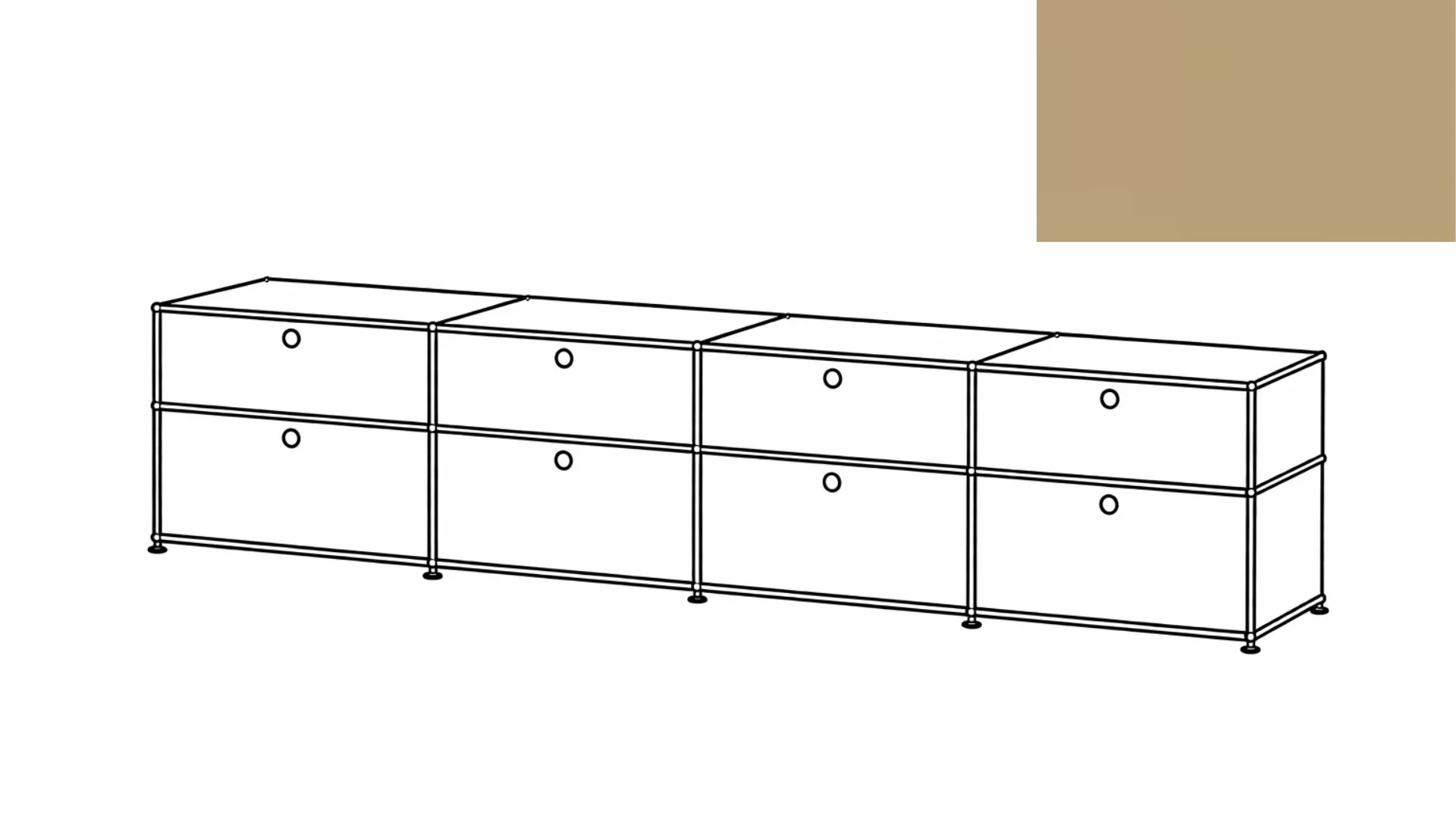 USM Haller Mid-Credenza - Image 38