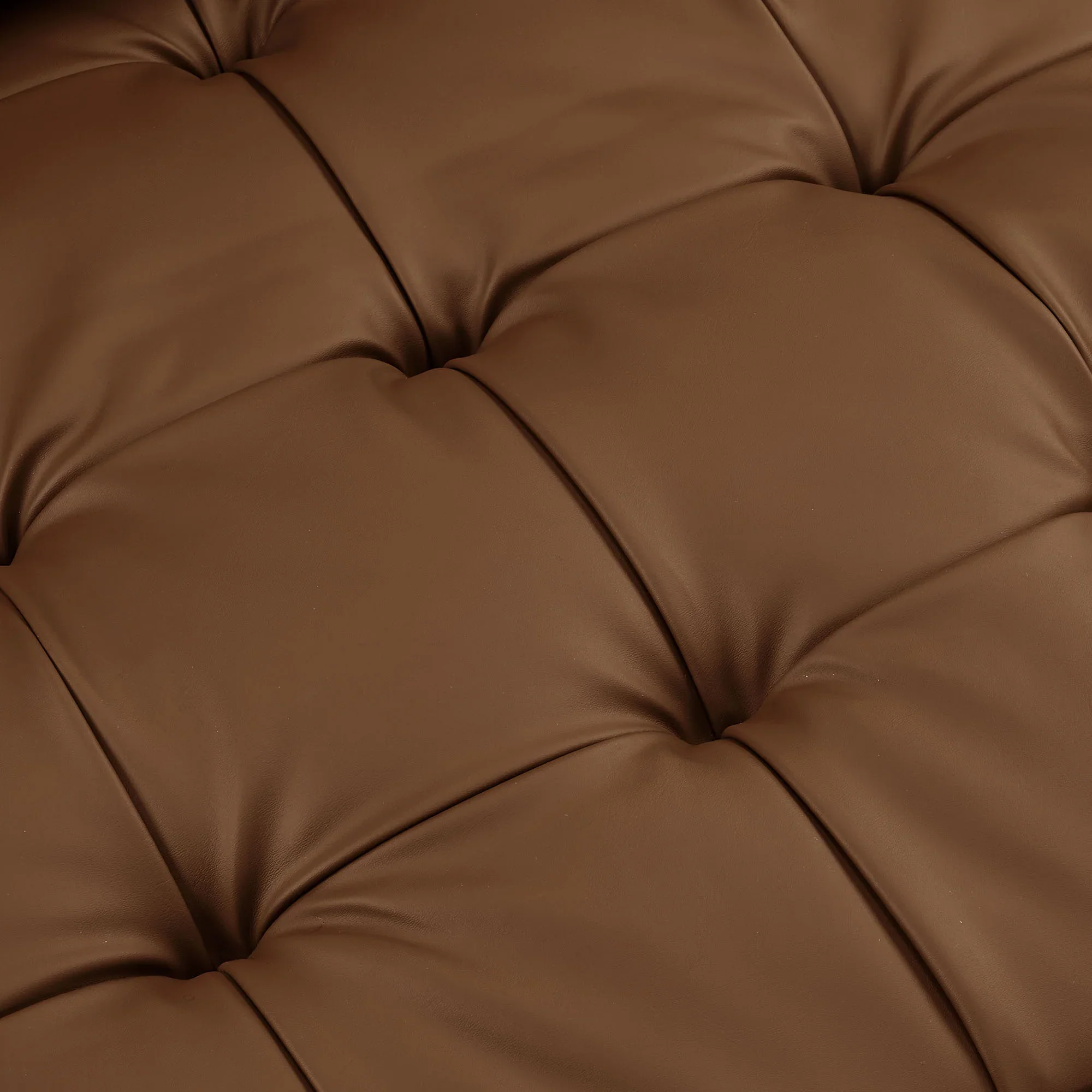 Valour Tufted Vegan Leather Loveseat - Image 7