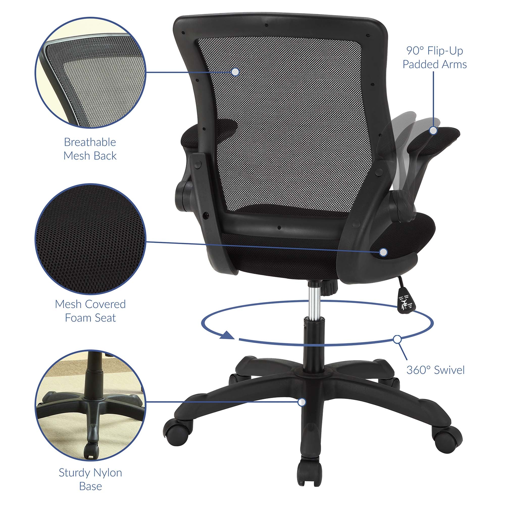 Veer Mesh Office Chair - Image 11
