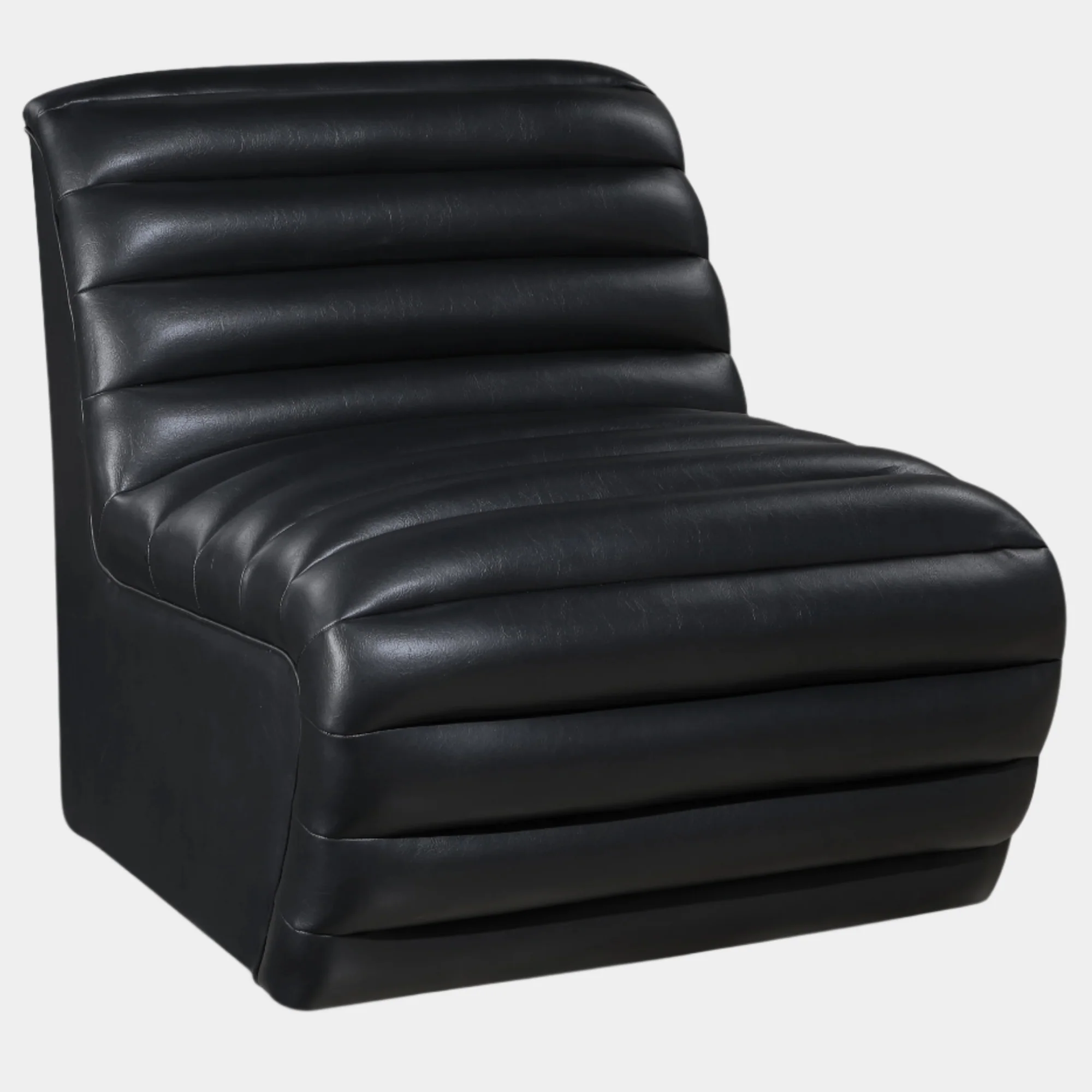 Vega Vegan Leather Upholstered Accent Chair
