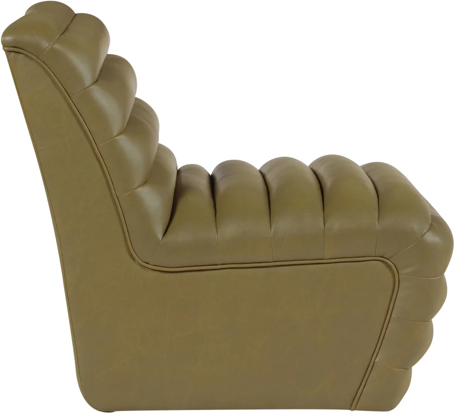 Vega Vegan Leather Upholstered Accent Chair - Image 24
