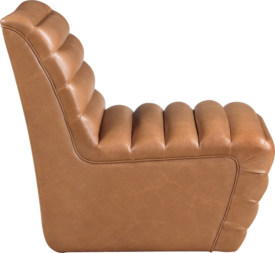 Vega Vegan Leather Upholstered Accent Chair - Image 34