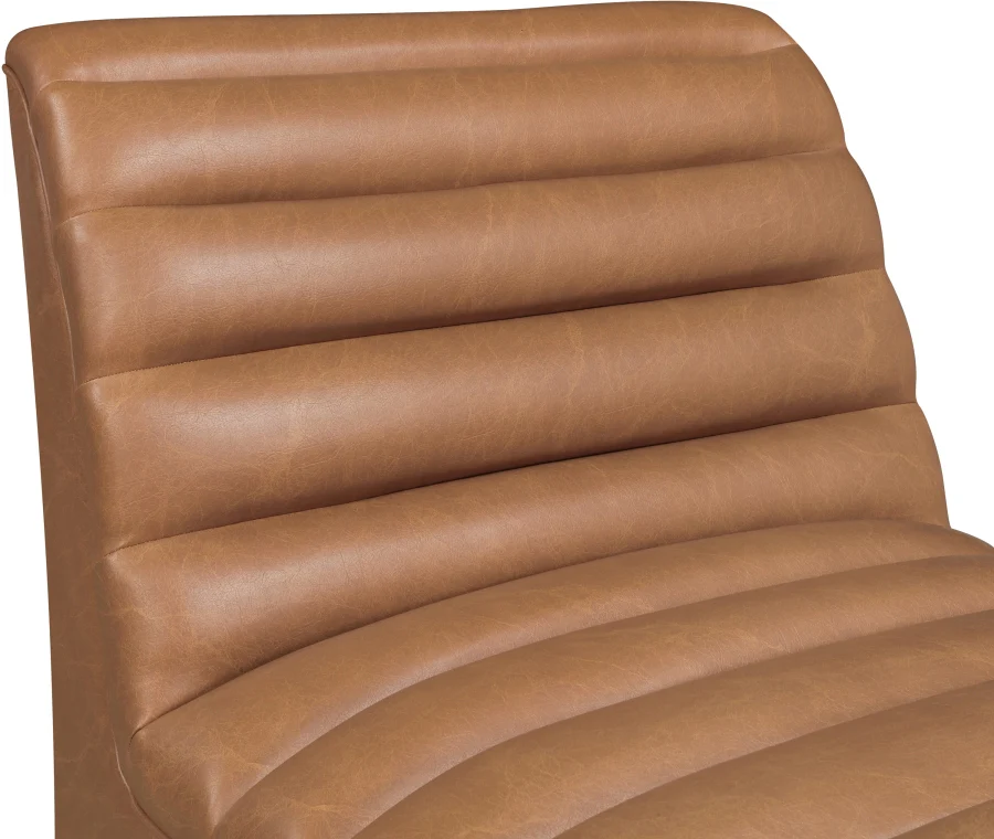 Vega Vegan Leather Upholstered Accent Chair - Image 37