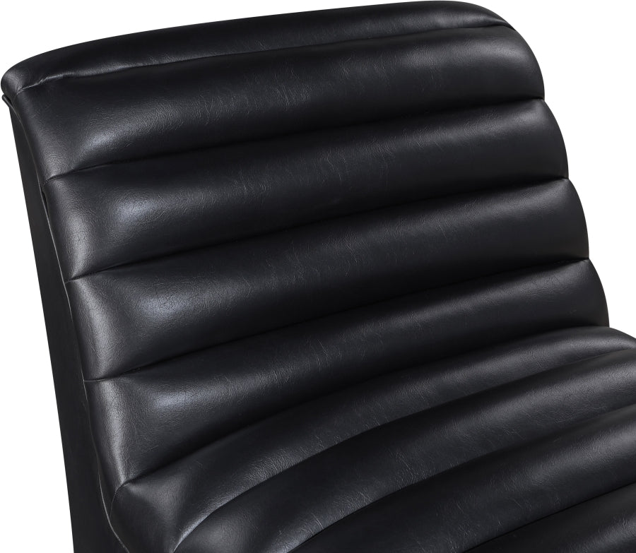 Vega Vegan Leather Upholstered Accent Chair - Image 7