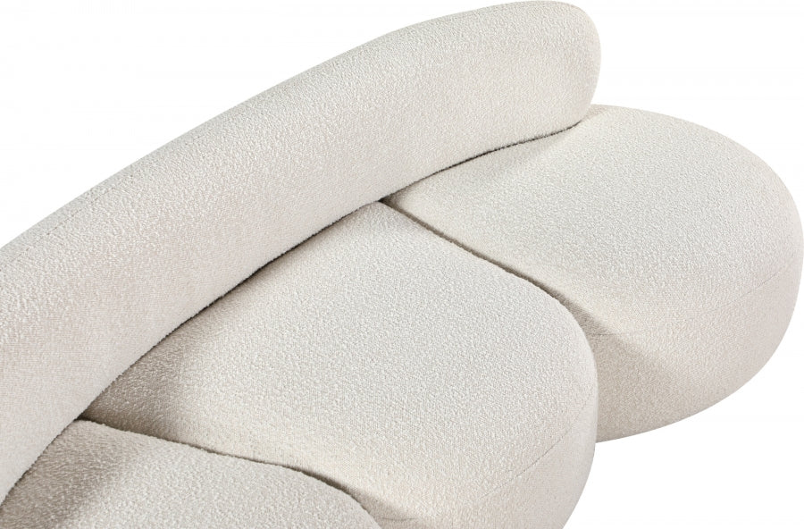 Venti Boucle Fabric Sofa - Image 13