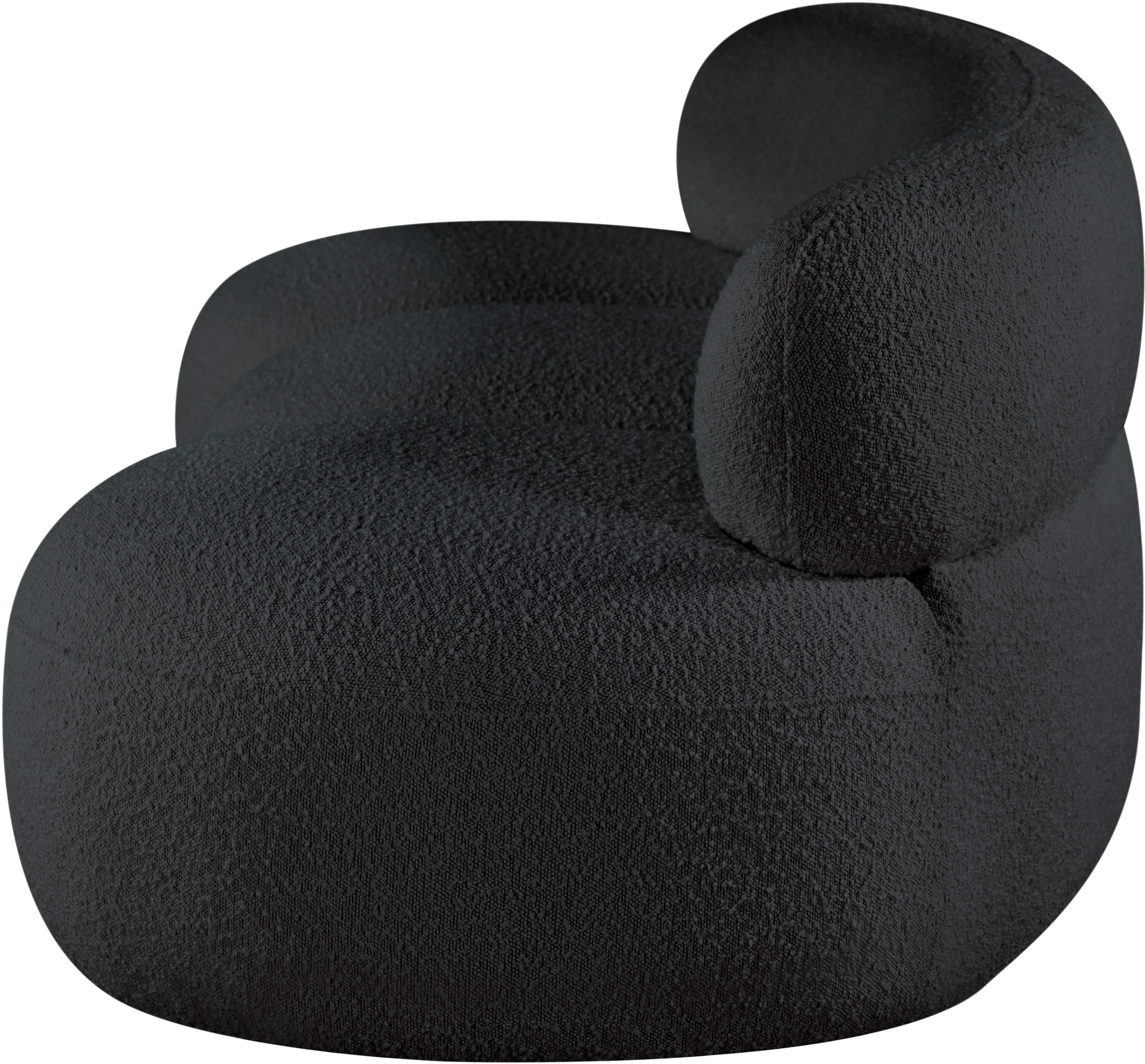 Venti Boucle Fabric Sofa - Image 25