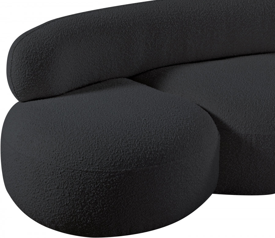 Venti Boucle Fabric Sofa - Image 29