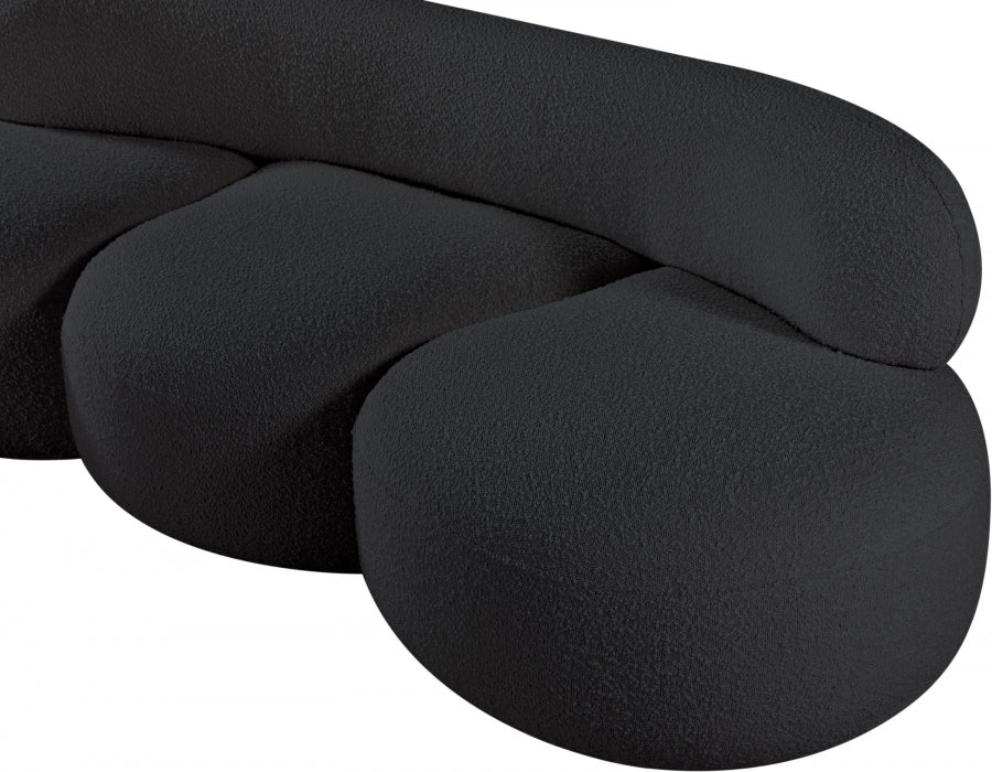 Venti Boucle Fabric Sofa - Image 30