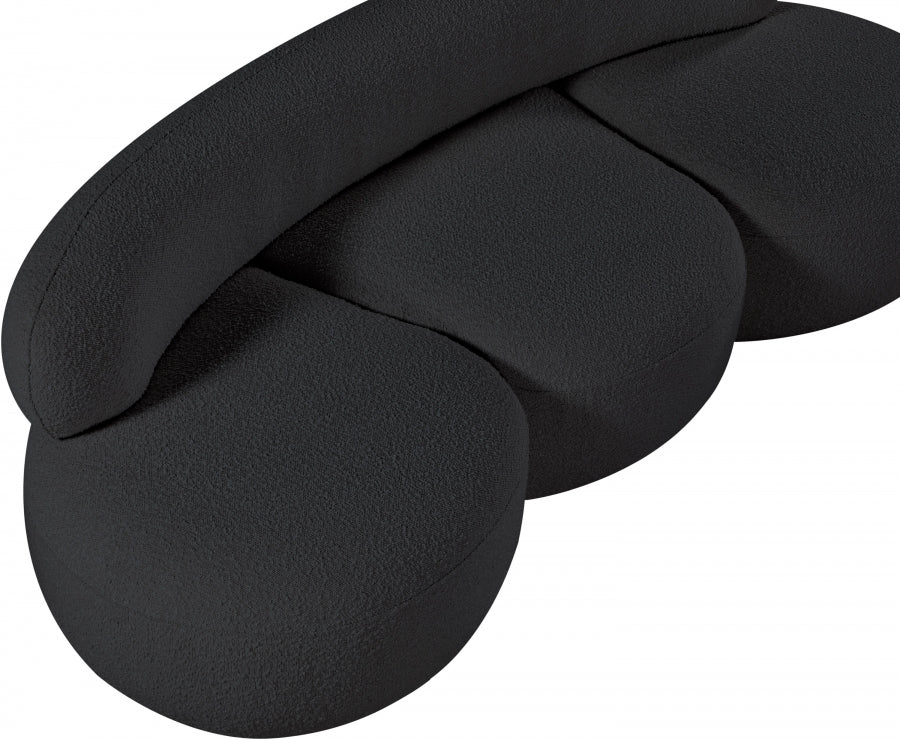 Venti Boucle Fabric Sofa - Image 31