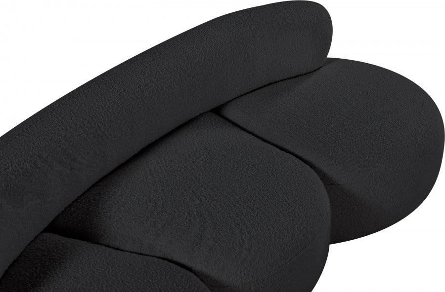 Venti Boucle Fabric Sofa - Image 32