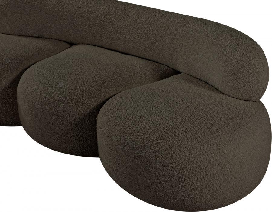 Venti Boucle Fabric Sofa - Image 49