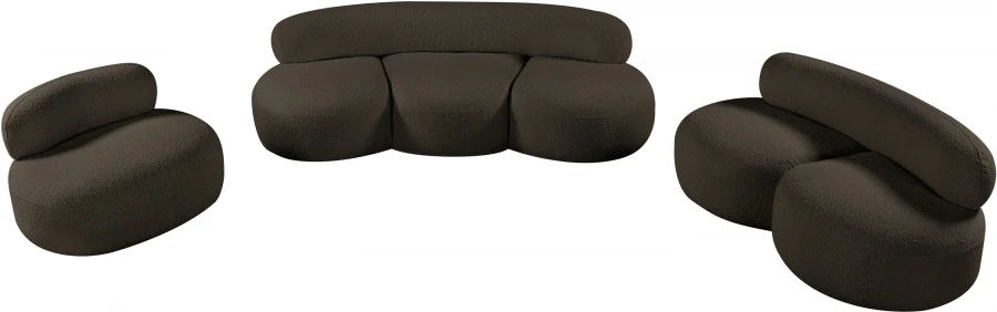 Venti Boucle Fabric Sofa - Image 54