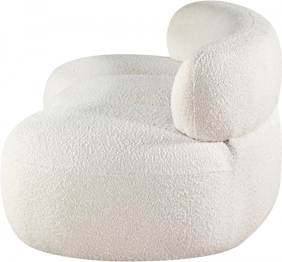 Venti Boucle Fabric Sofa - Image 6