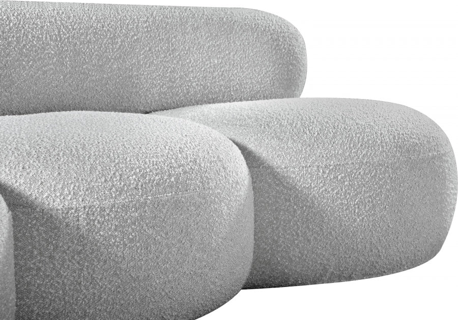Venti Boucle Fabric Sofa - Image 84