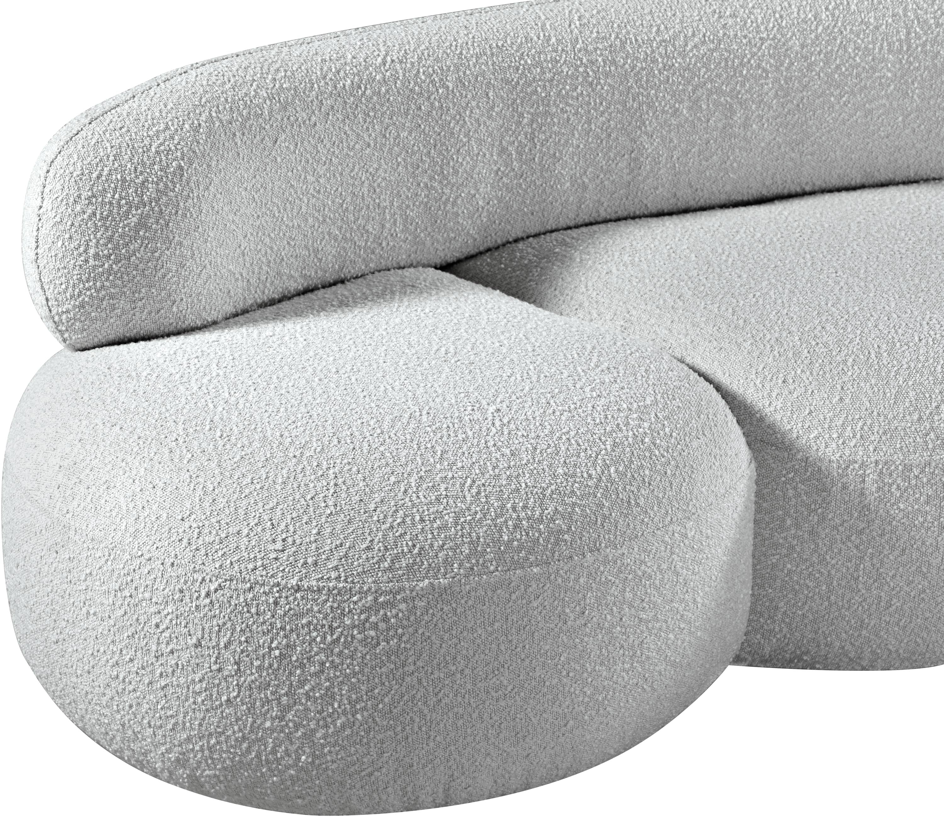 Venti Boucle Fabric Sofa - Image 86