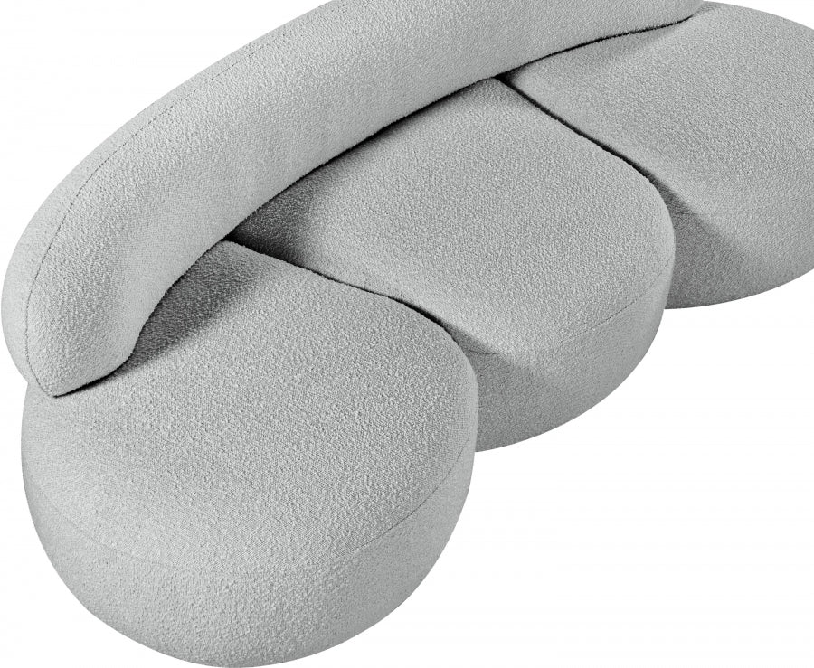 Venti Boucle Fabric Sofa - Image 88