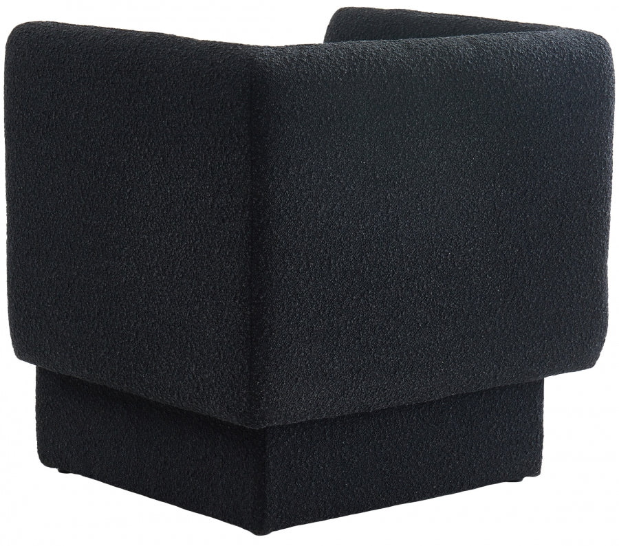 Vera Boucle Fabric Upholstered Accent Chair - Image 3