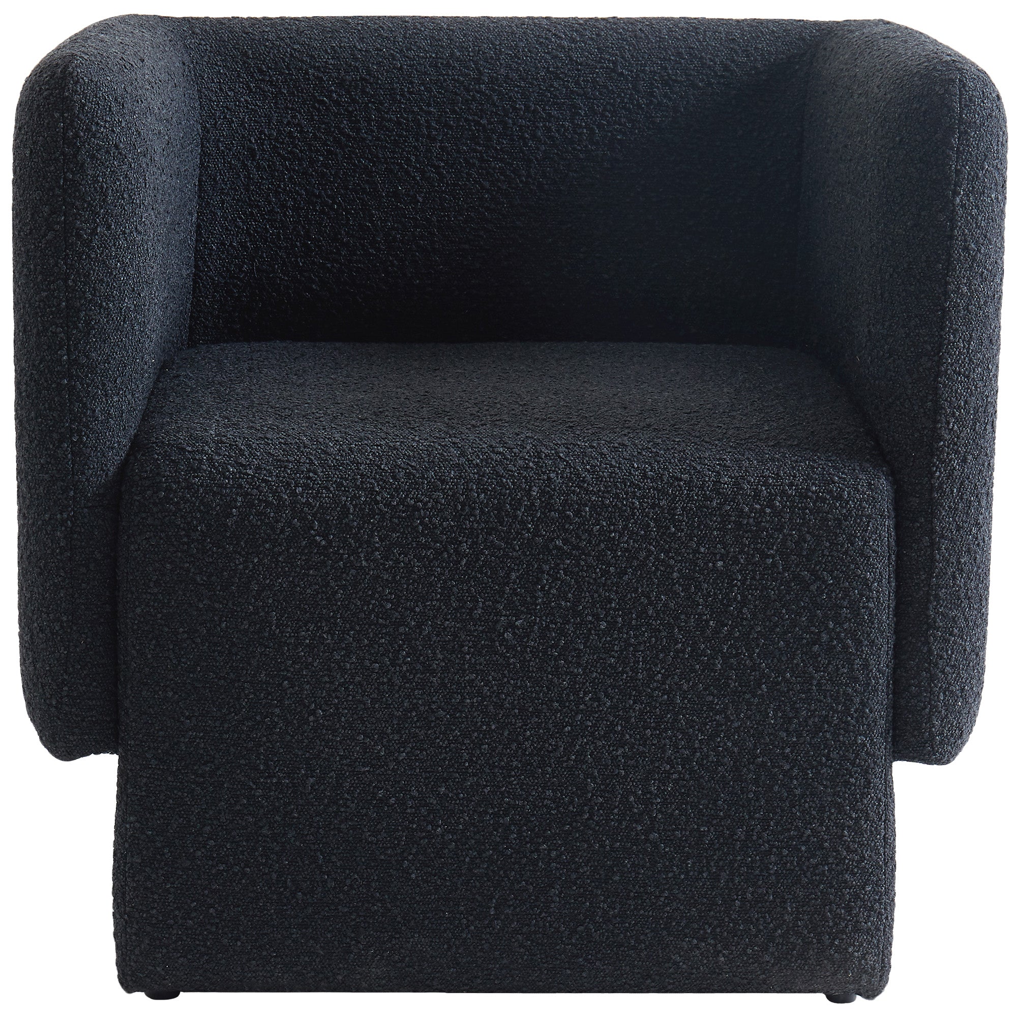Vera Boucle Fabric Upholstered Accent Chair - Image 5