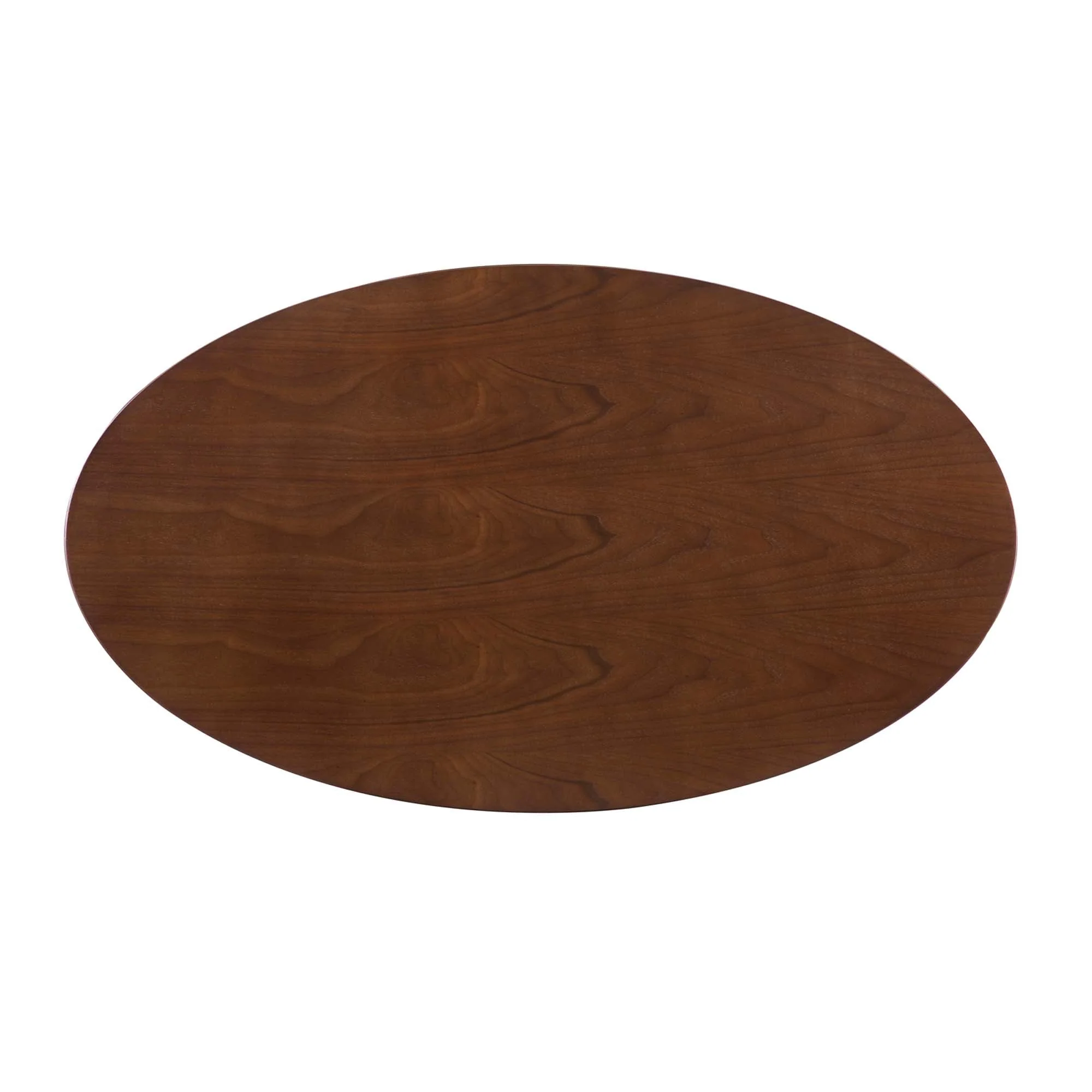 Verne 48" Oval Dining Table in Gold Walnut - Image 4