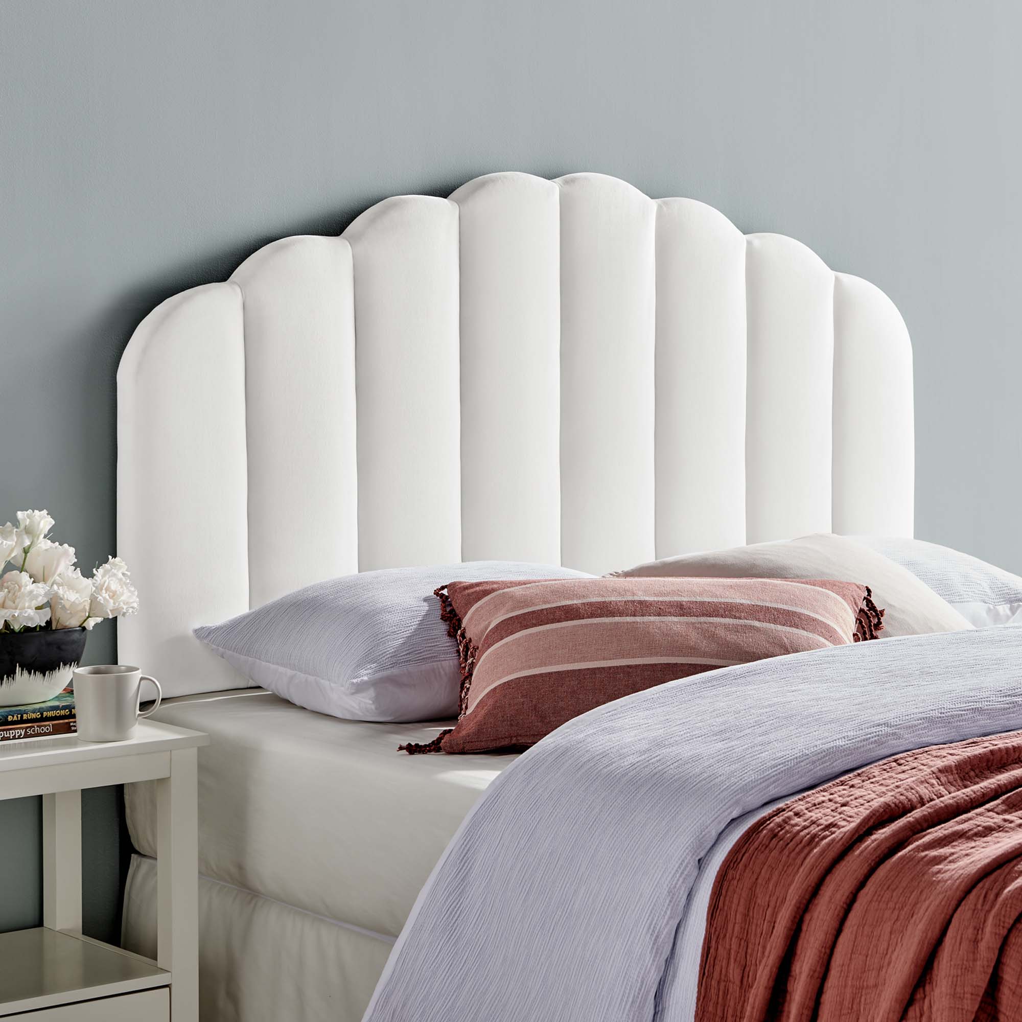 Veronique Performance Velvet Headboard - Image 19