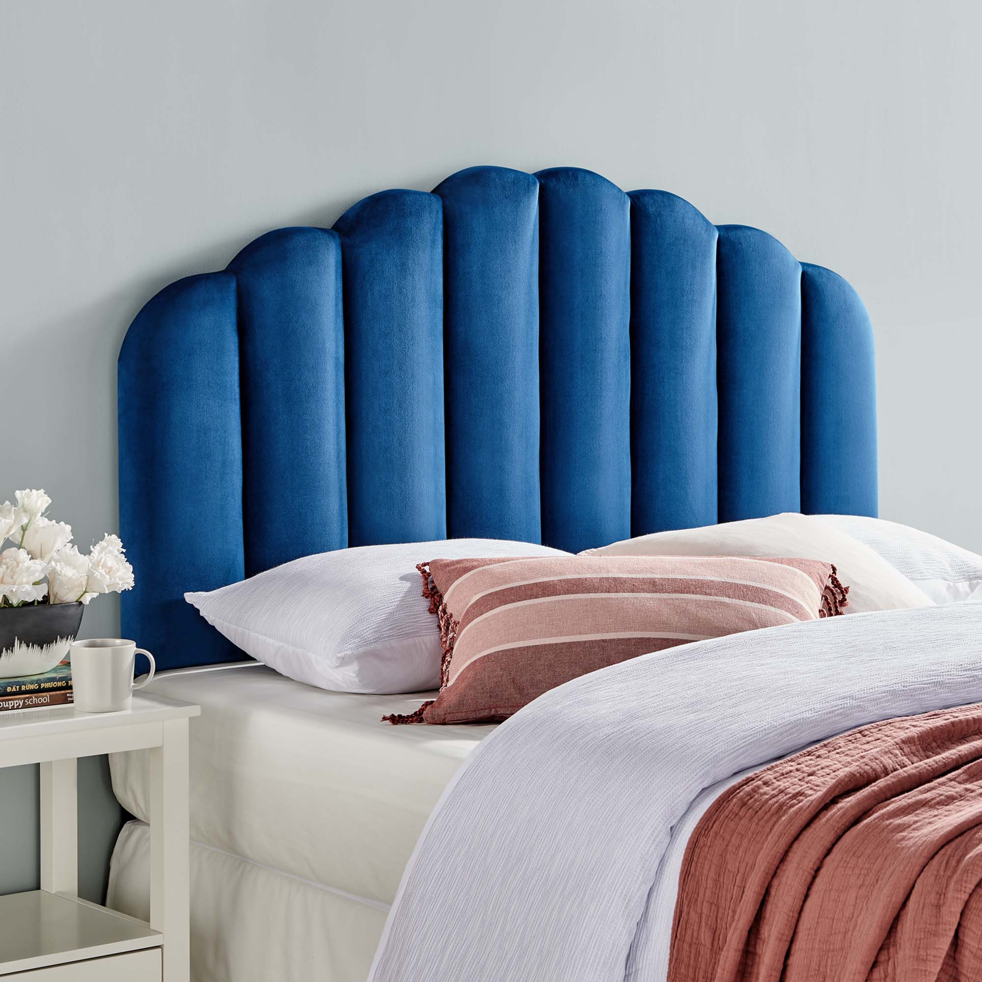 Veronique Performance Velvet Headboard - Image 37