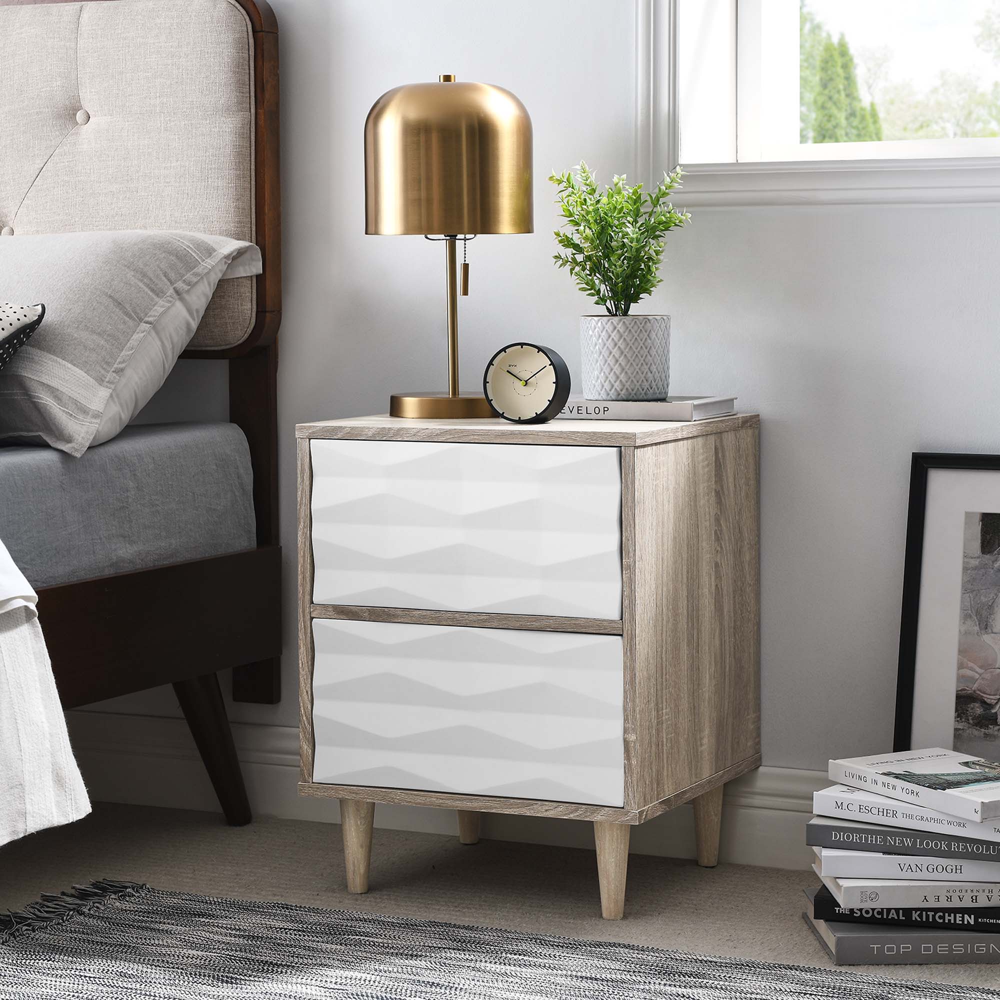 Vespera 2-Drawer Nightstand - Image 2