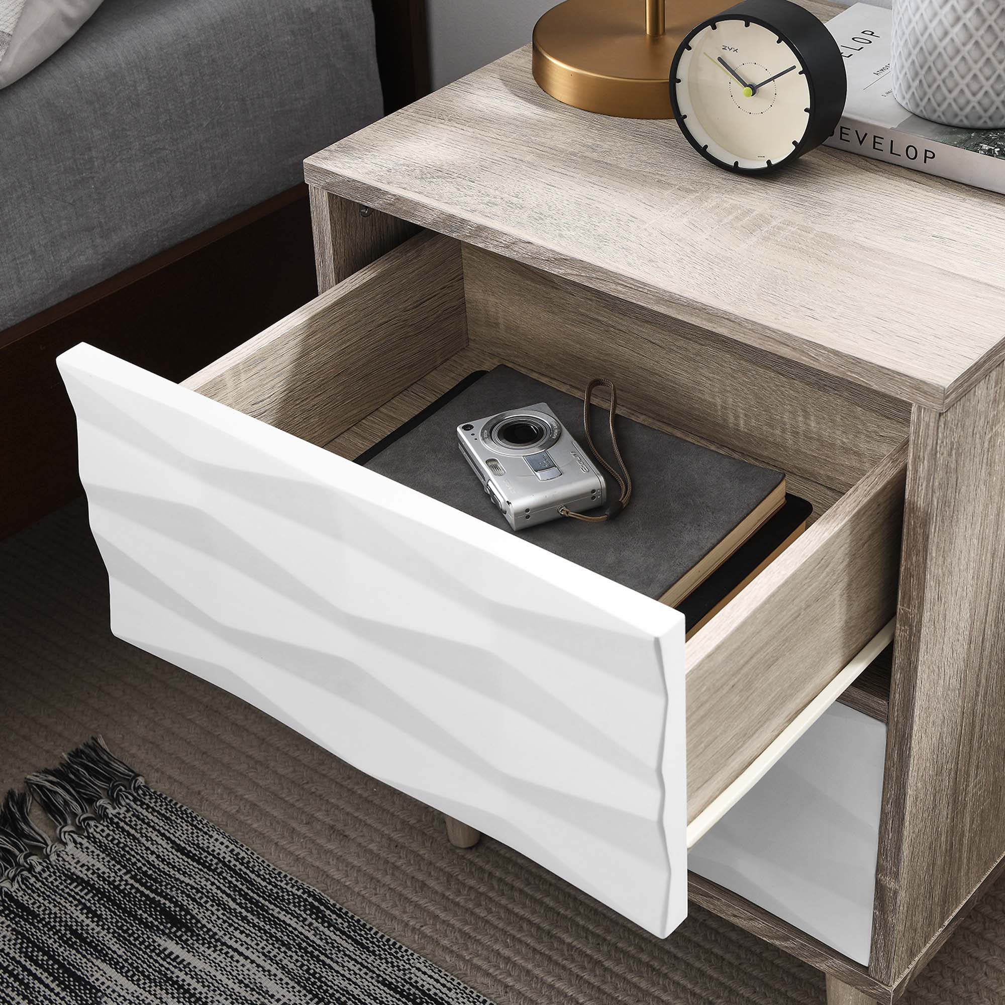 Vespera 2-Drawer Nightstand - Image 3