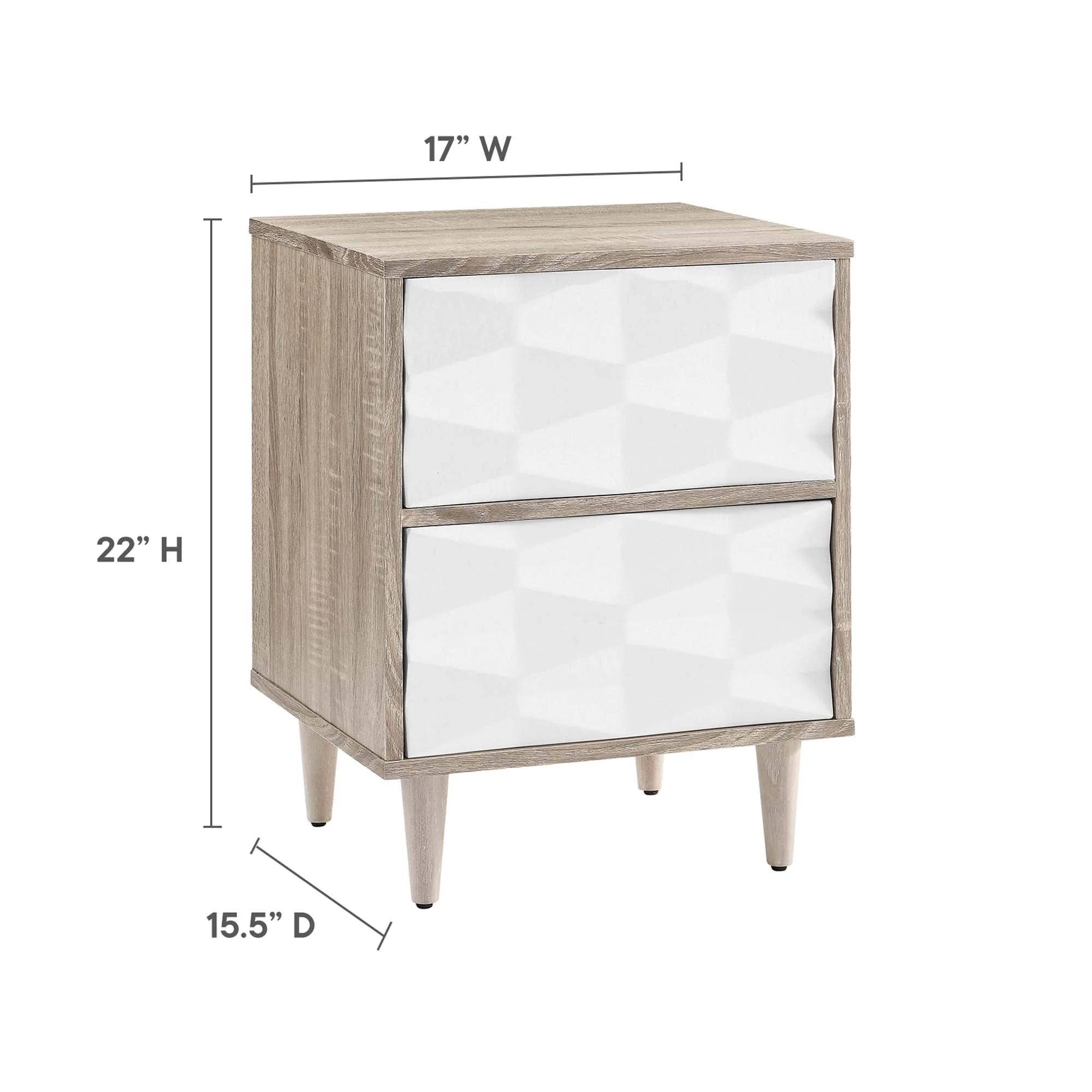 Vespera 2-Drawer Nightstand - Image 6
