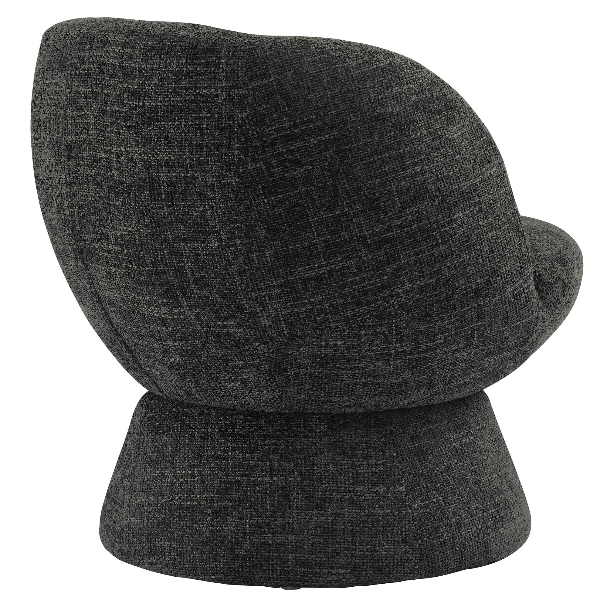 Vesta Chenille Fabric Upholstered Swivel Chair - Image 12