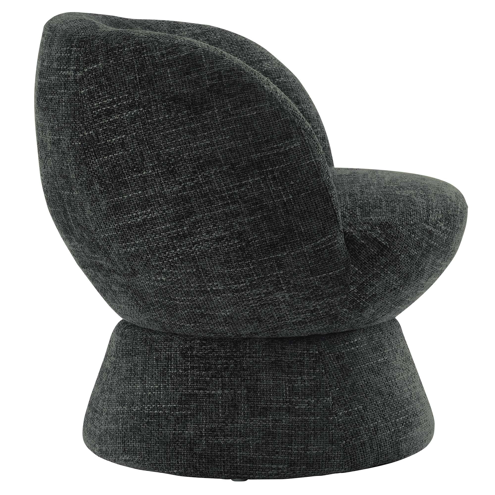 Vesta Chenille Fabric Upholstered Swivel Chair - Image 13