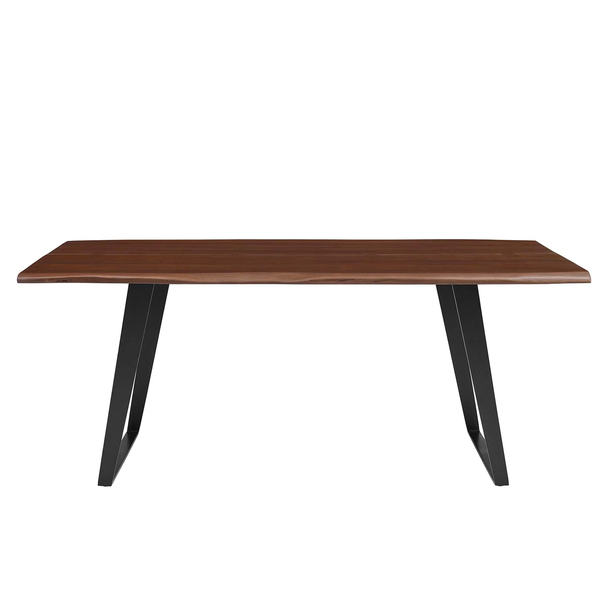 Viggo 74" Live Edge Acacia Wood Dining Table - Image 5