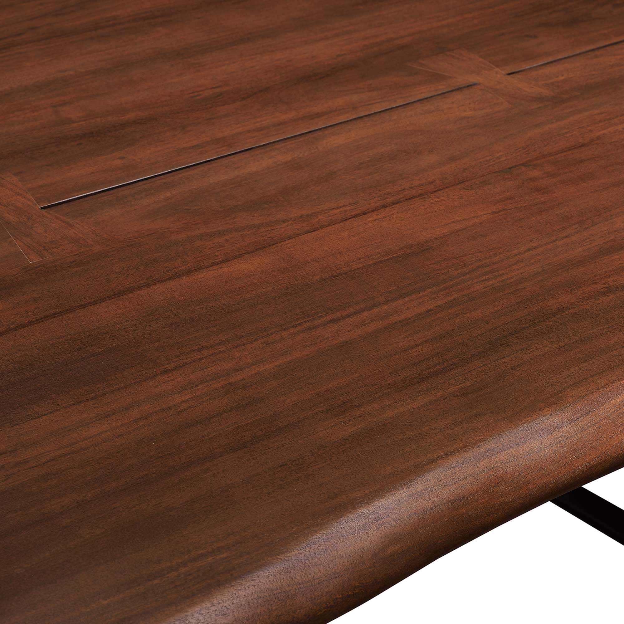 Viggo 74" Live Edge Acacia Wood Dining Table - Image 9