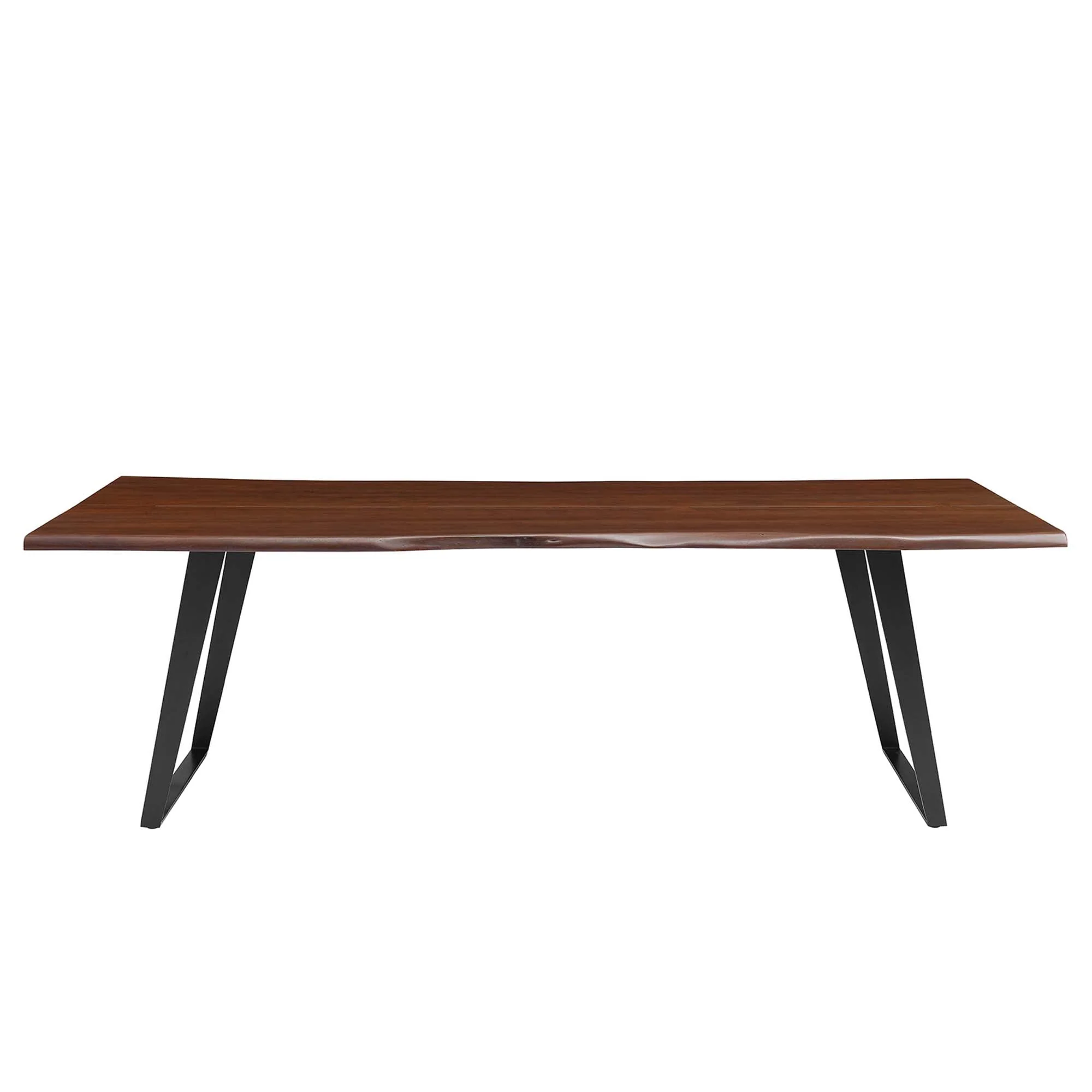 Viggo 96" Live Edge Acacia Wood Acacia Wood Dining Table - Image 5
