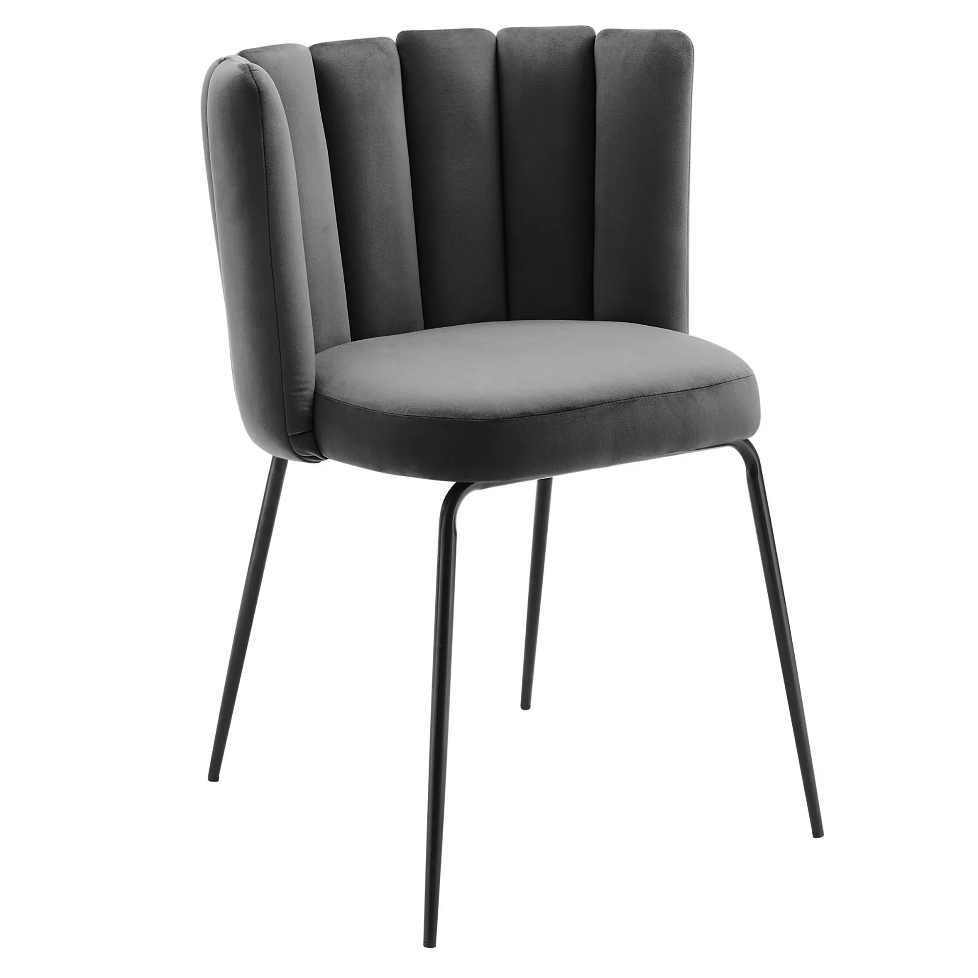 Virtue Performance Velvet Dining Chair Set of 2 - Image 4