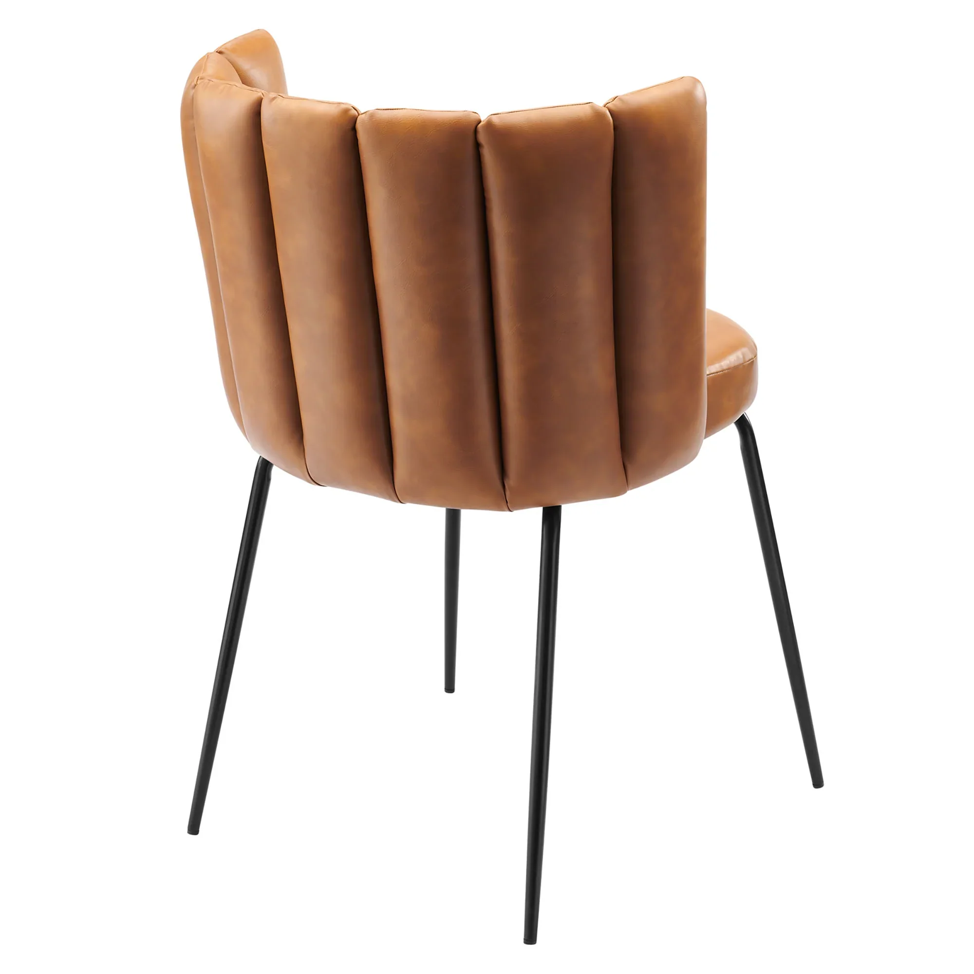 Virtue Vegan Leather Dining Chair Set of 2 - Image 4