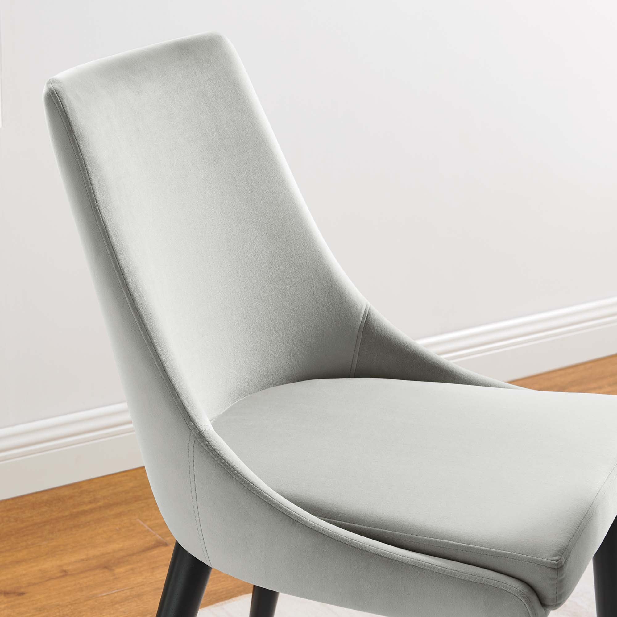 Viscount Performance Velvet Dining Chair - Image 12