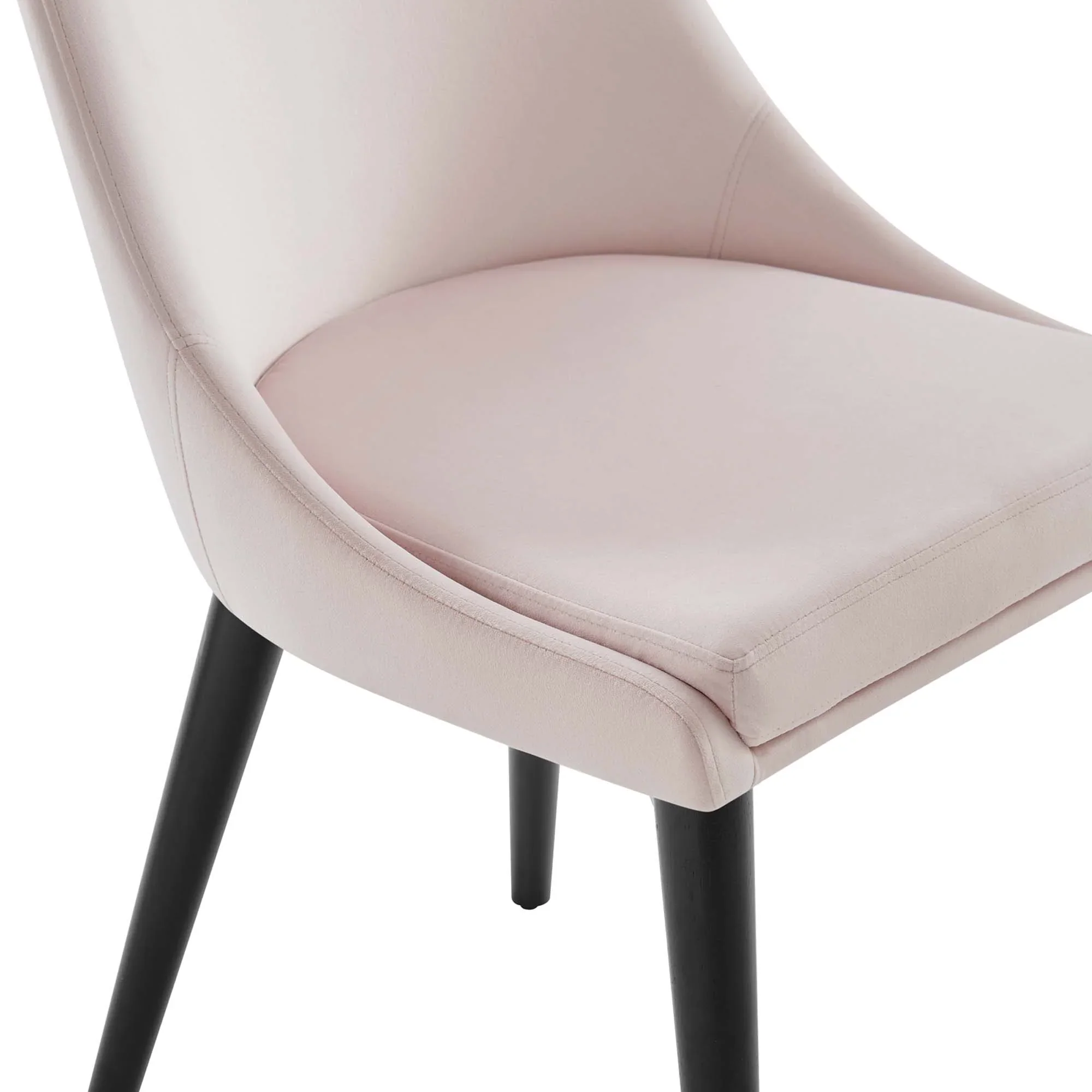 Viscount Performance Velvet Dining Chair - Image 24