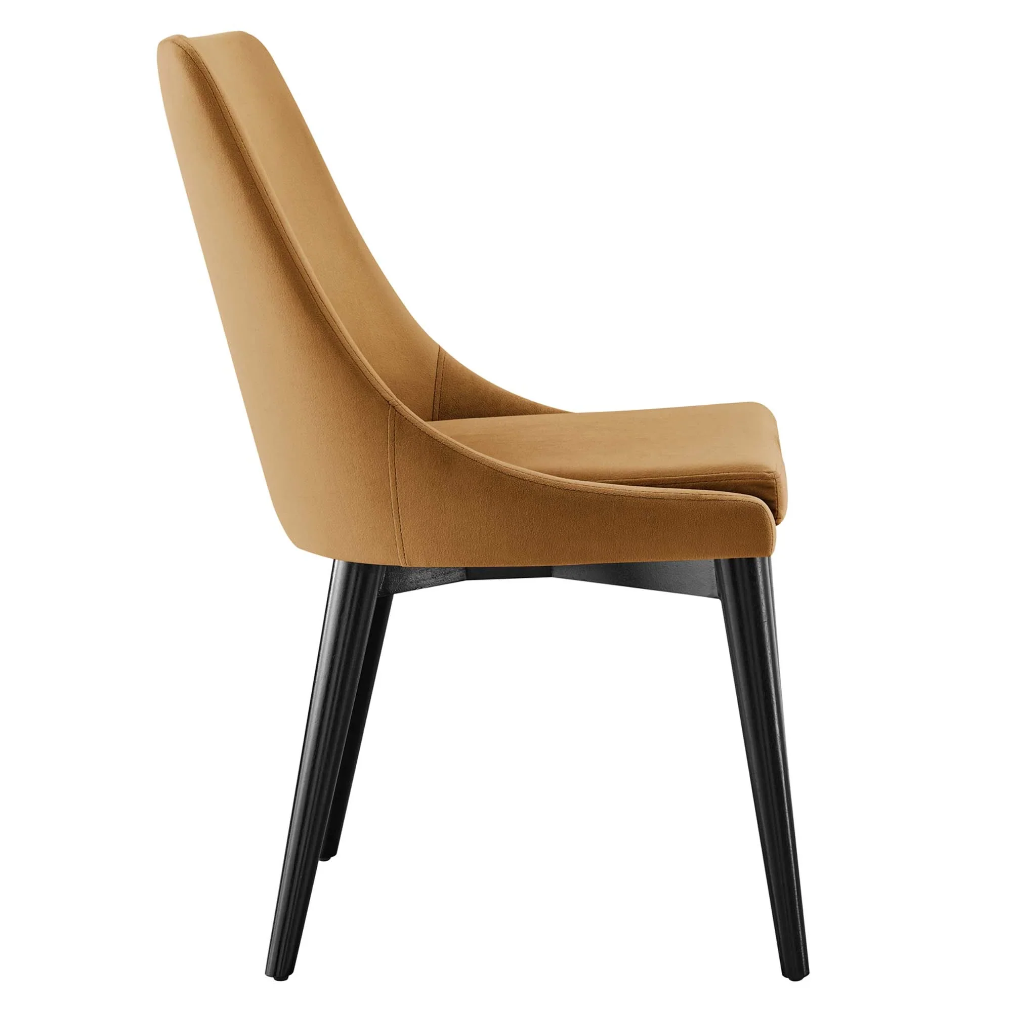 Viscount Performance Velvet Dining Chair - Image 4