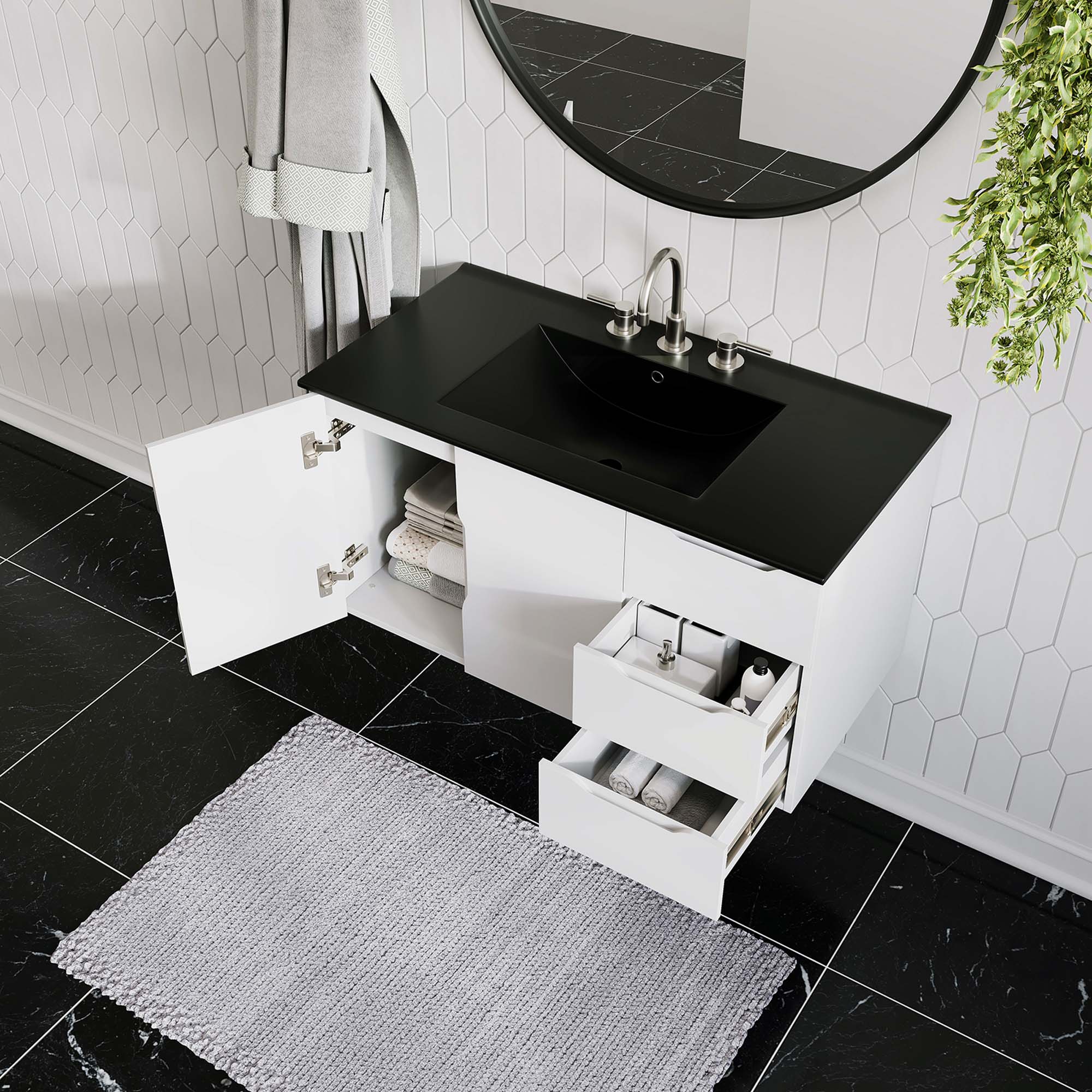 Vitality Bathroom Vanity Basin Included - Image 63