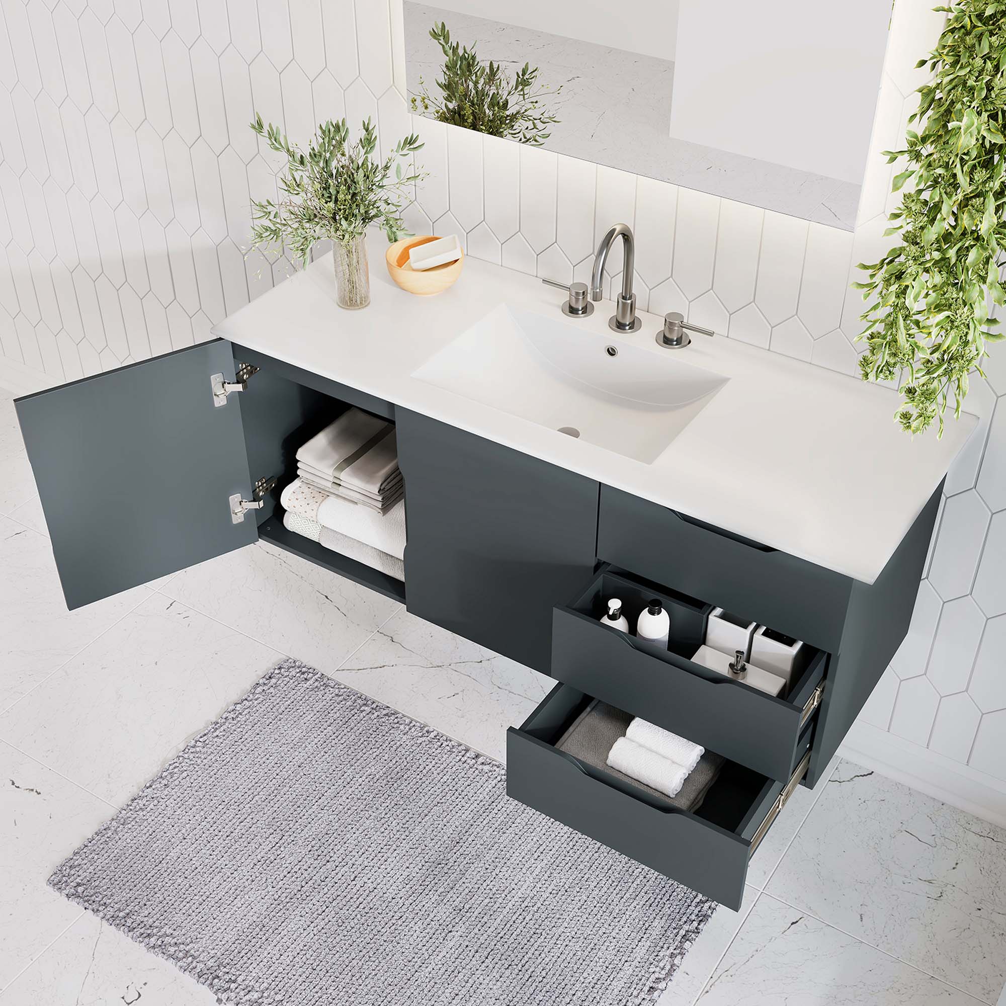 Vitality Bathroom Vanity Basin Included - Image 87