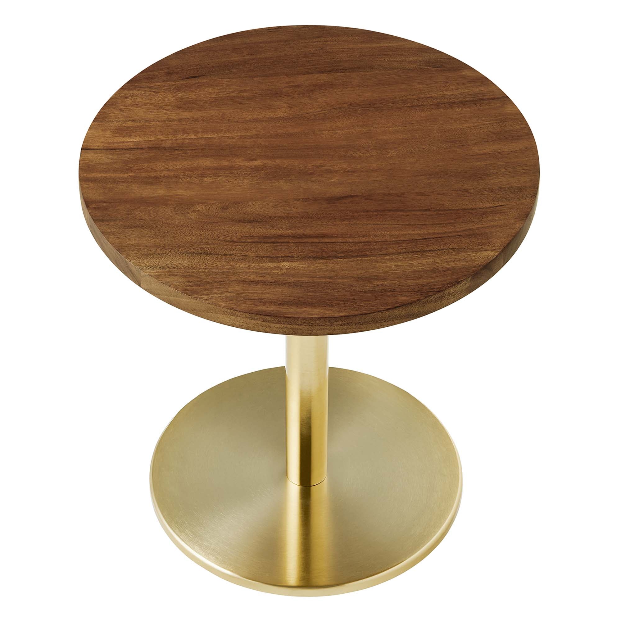 Viva Round Acacia Wood Side Table - Image 4