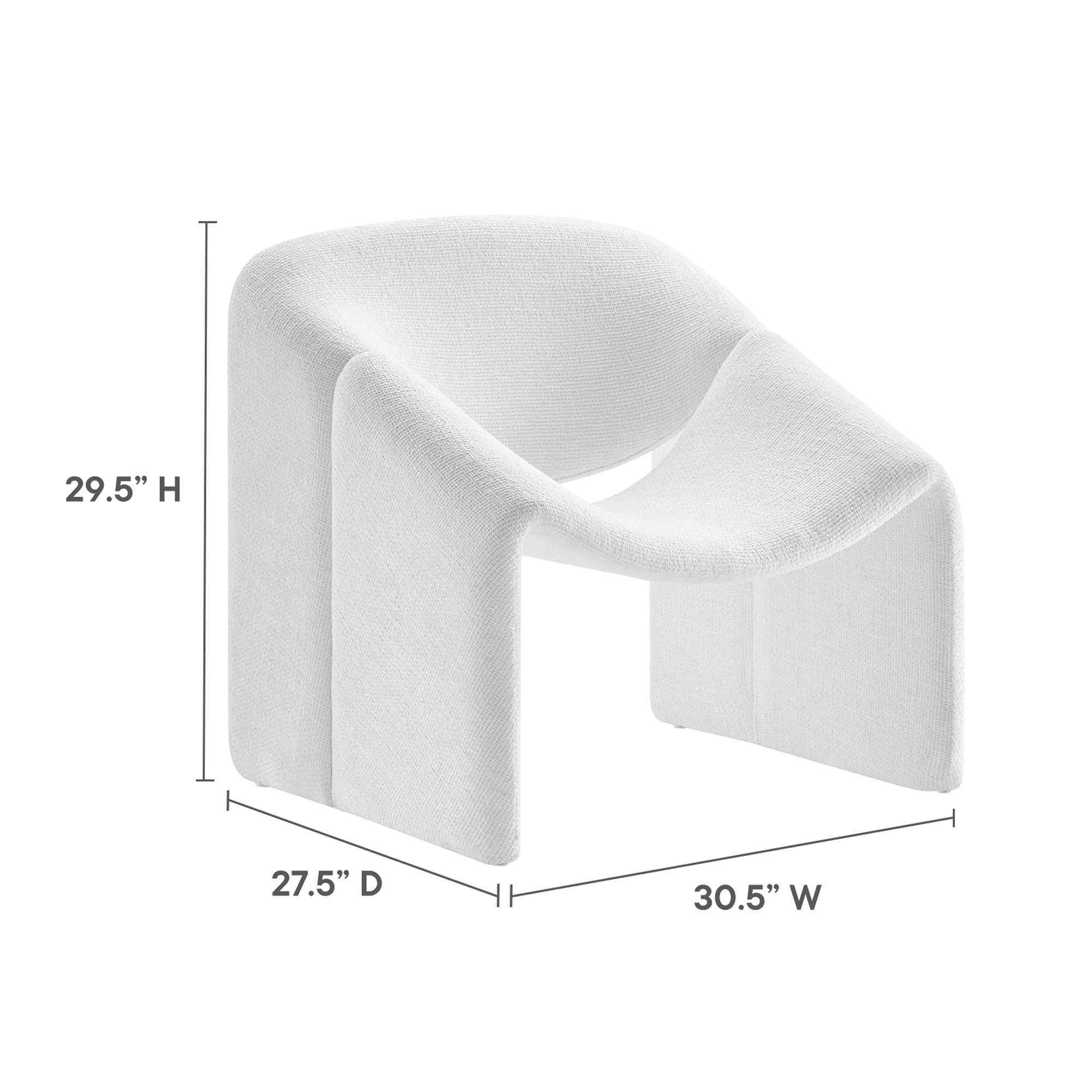 Vivi Chenille Upholstered Accent Chair - Image 25