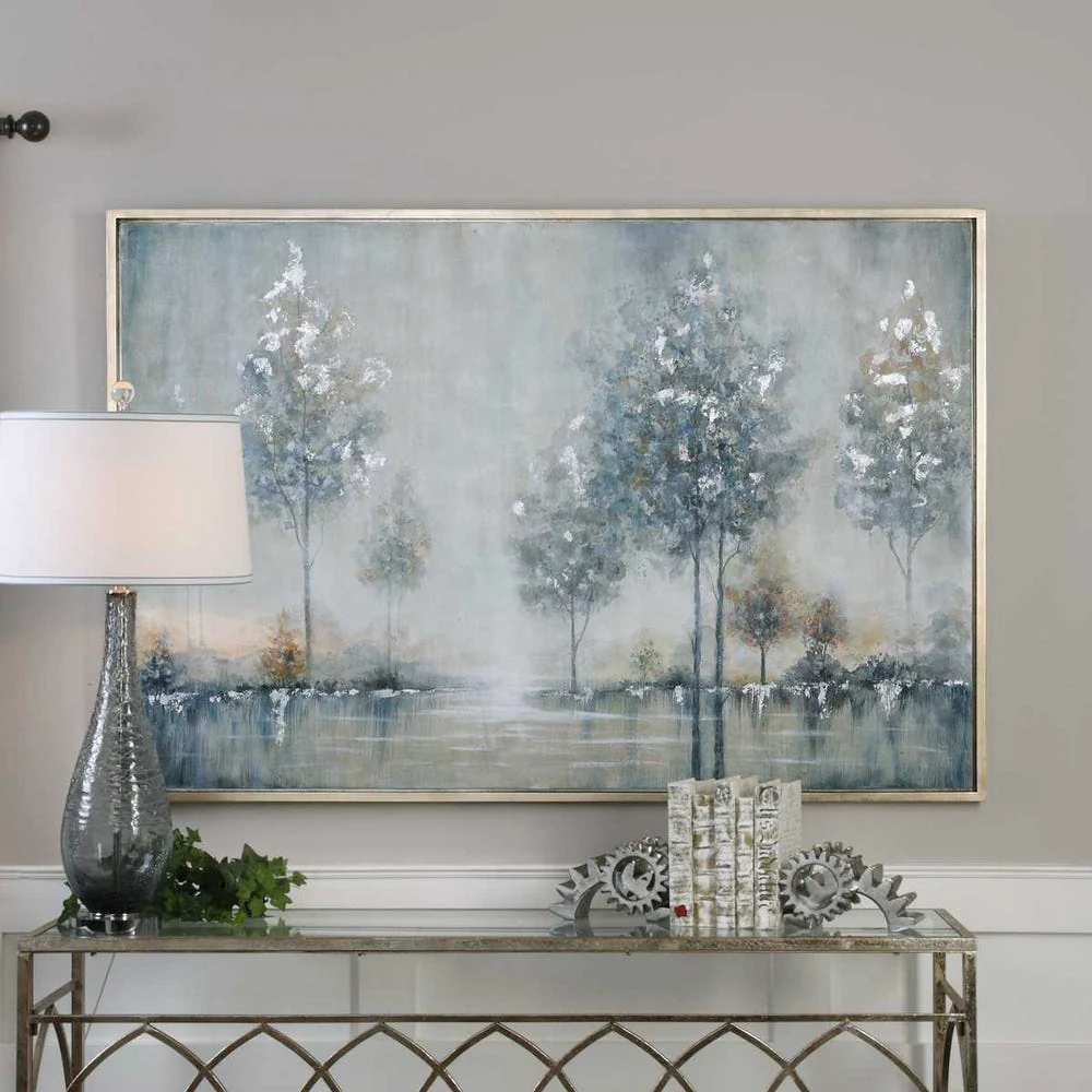 Walk In The Meadow Hand Painted Canvas - Image 2