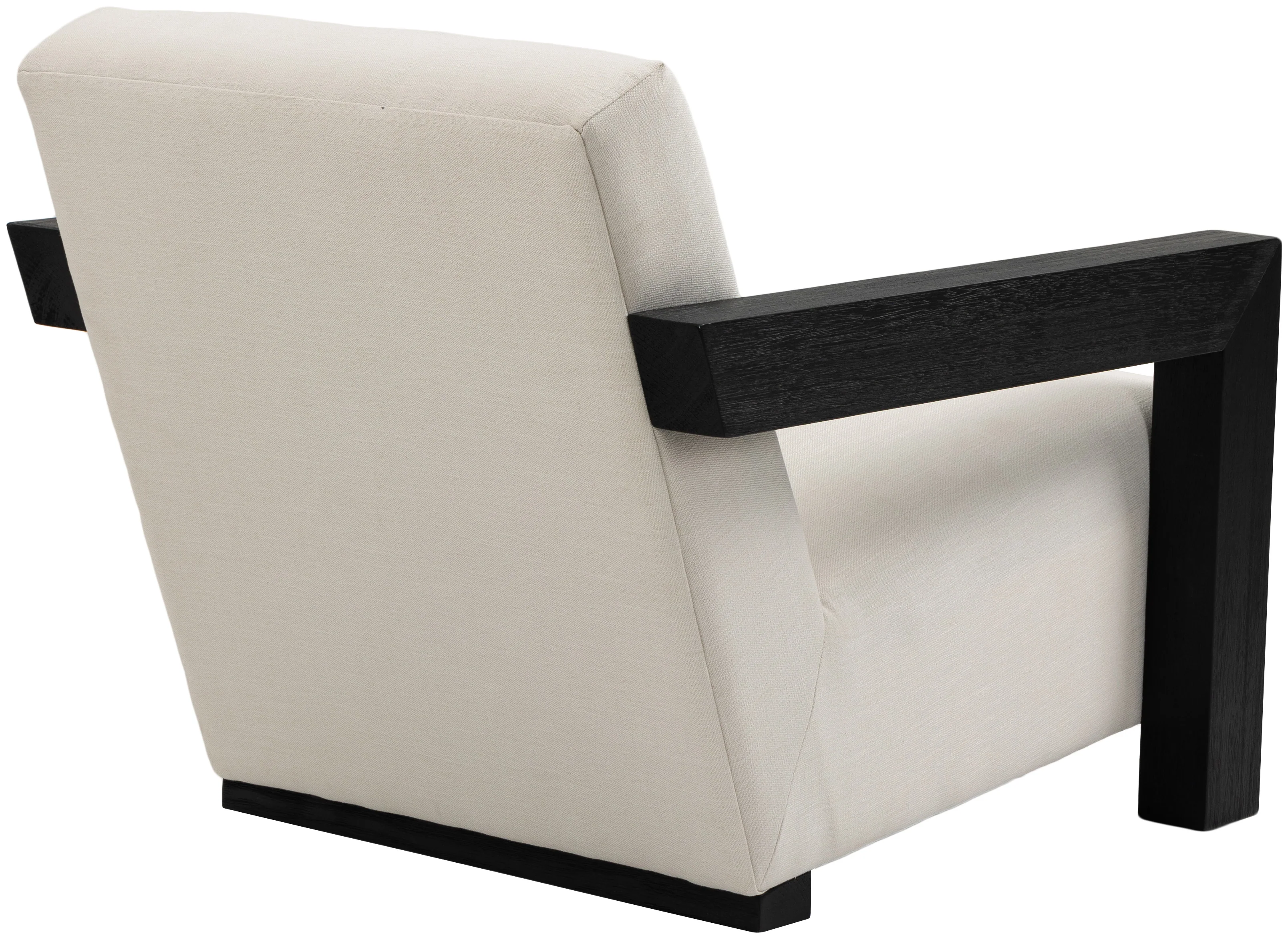 Ward Linen Textured Fabric Upholstered Accent Chair - Image 5
