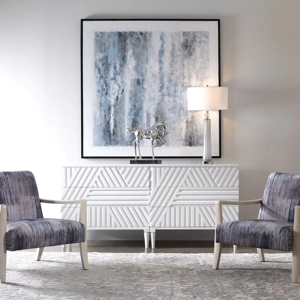 Watercolor Accent Chair - Image 6