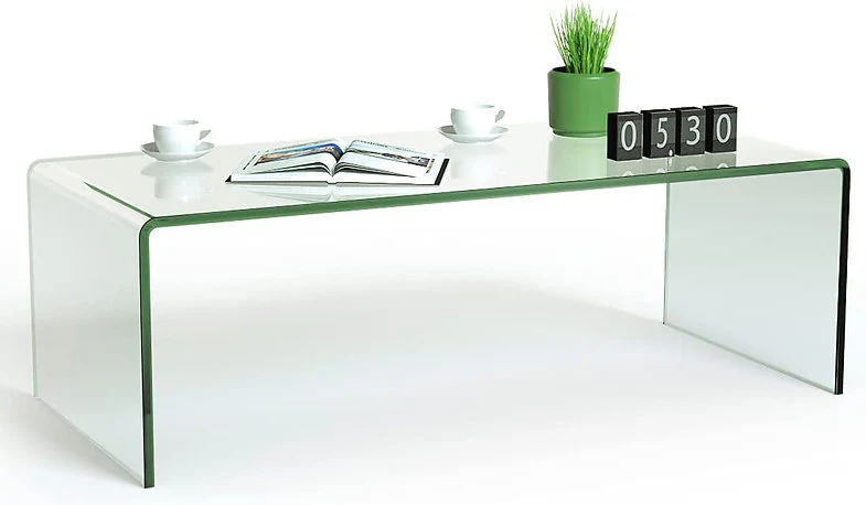 Bent Glass Coffee Table - Image 6