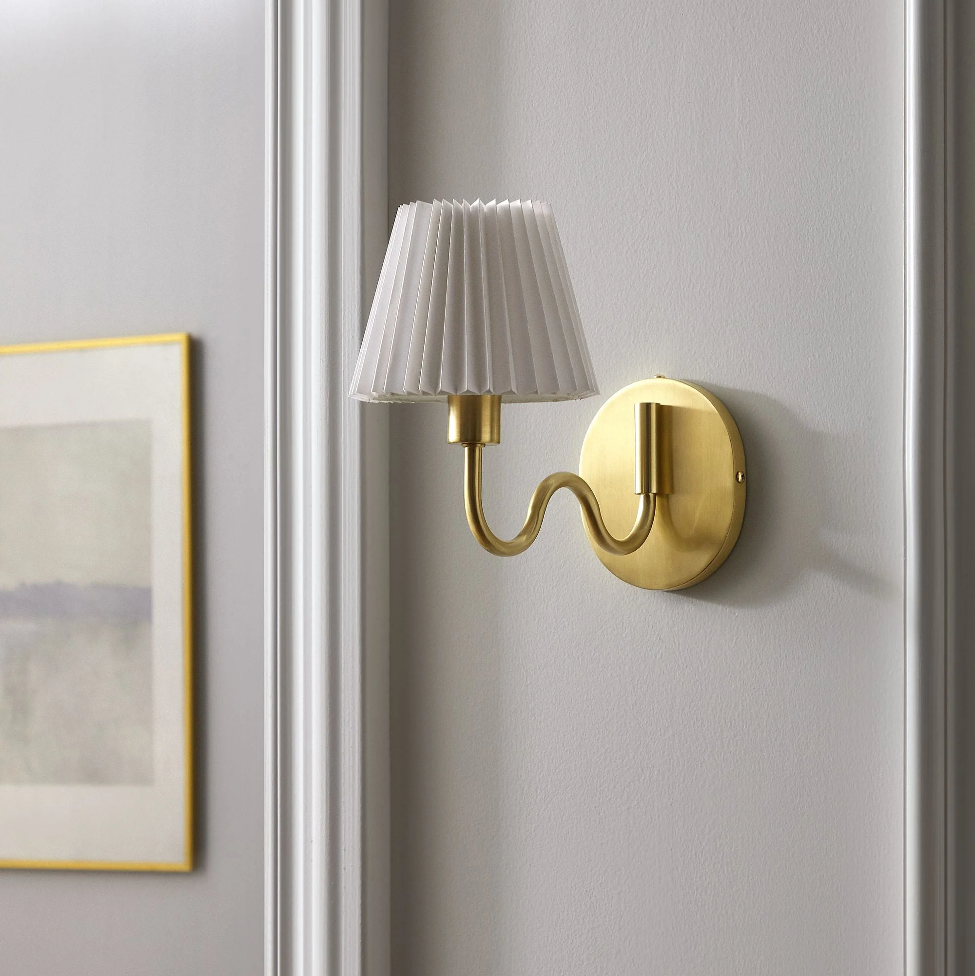 Wave Squiggle Arm Wall Sconce - Image 15