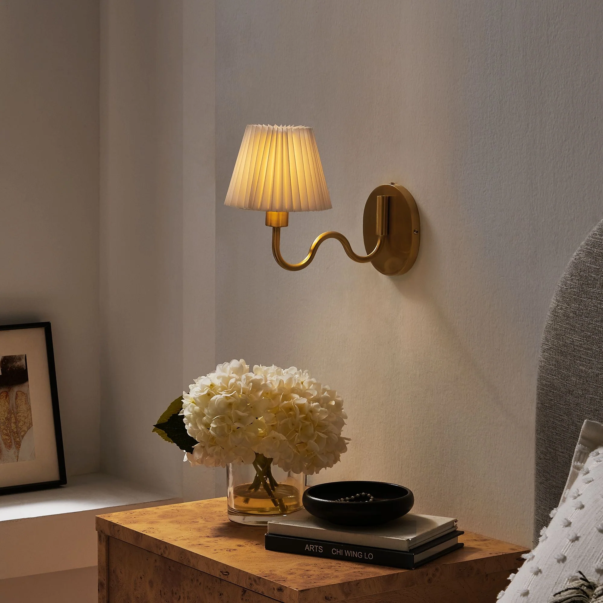 Wave Squiggle Arm Wall Sconce - Image 16