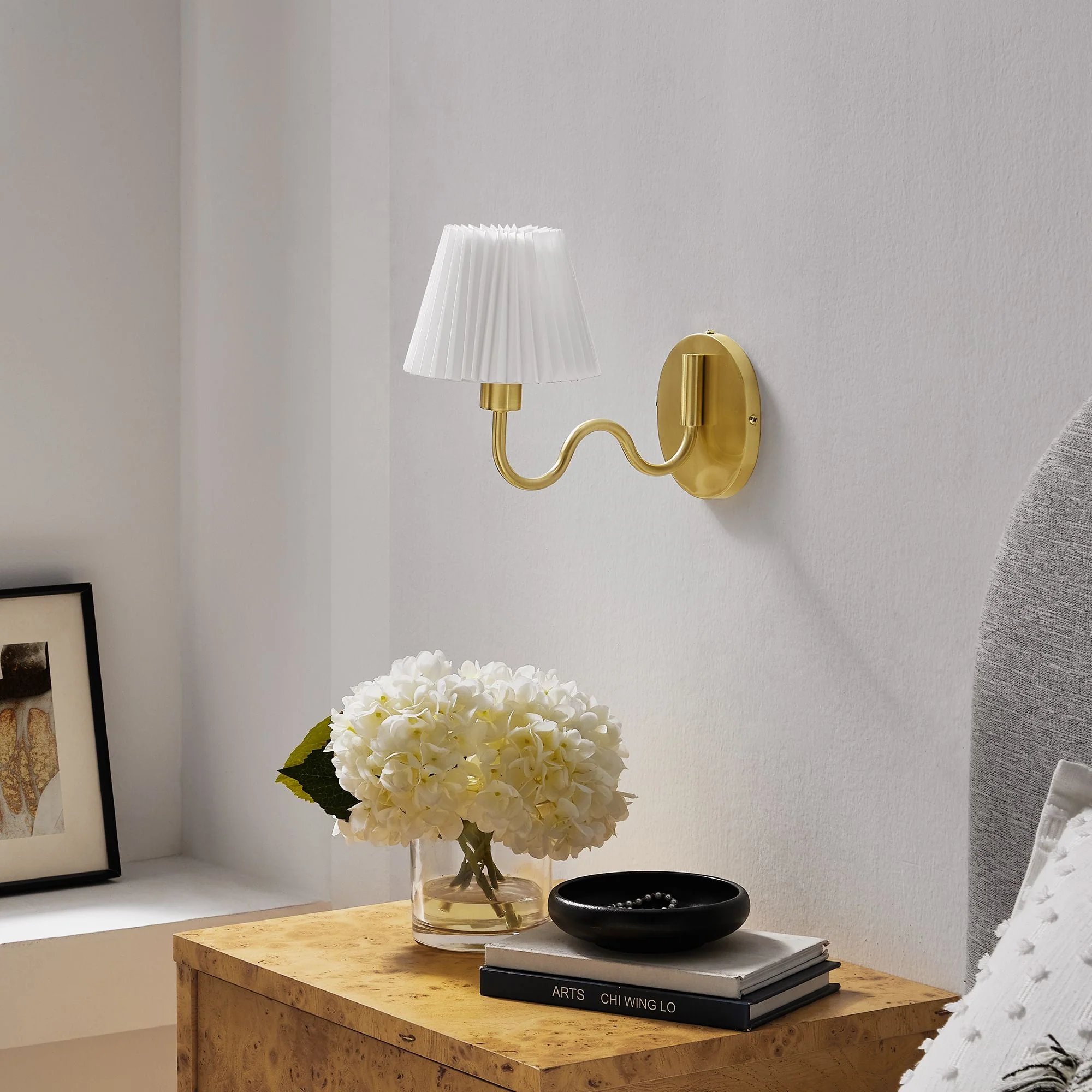 Wave Squiggle Arm Wall Sconce - Image 18