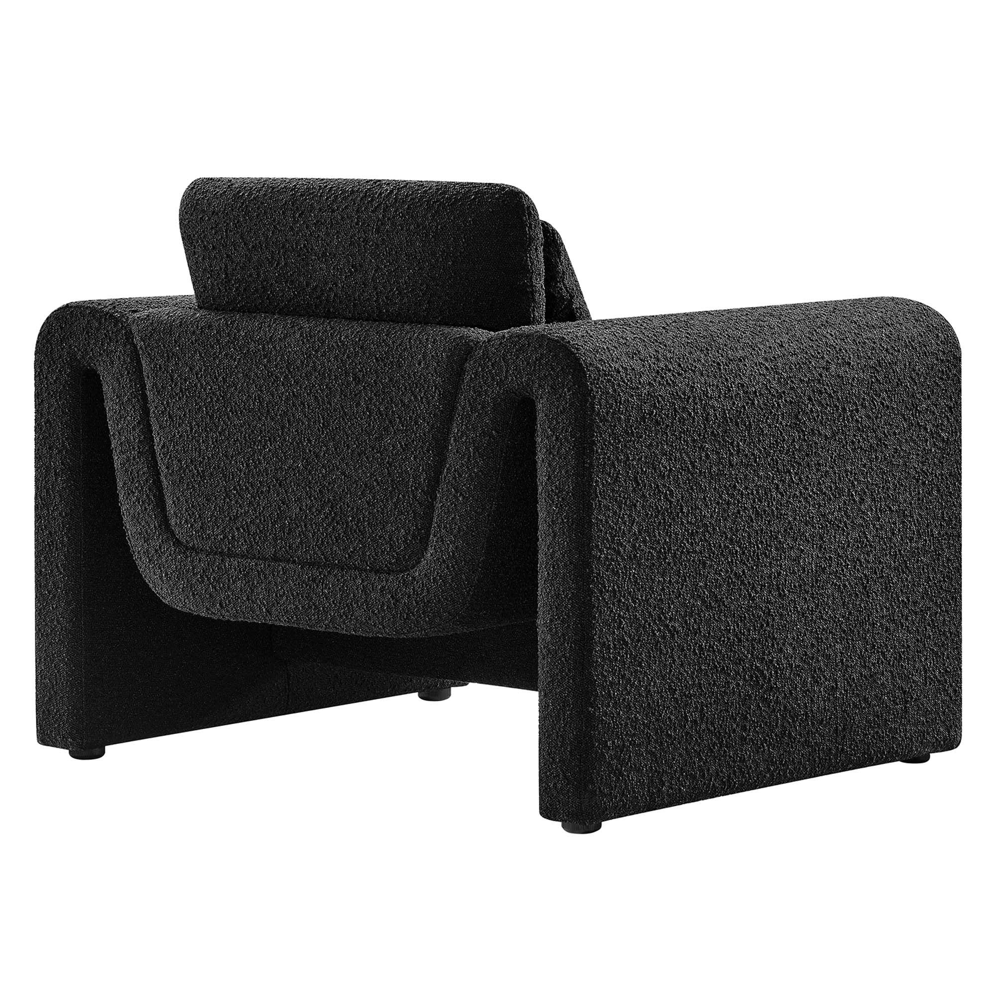 Waverly Boucle Upholstered Armchair - Image 5